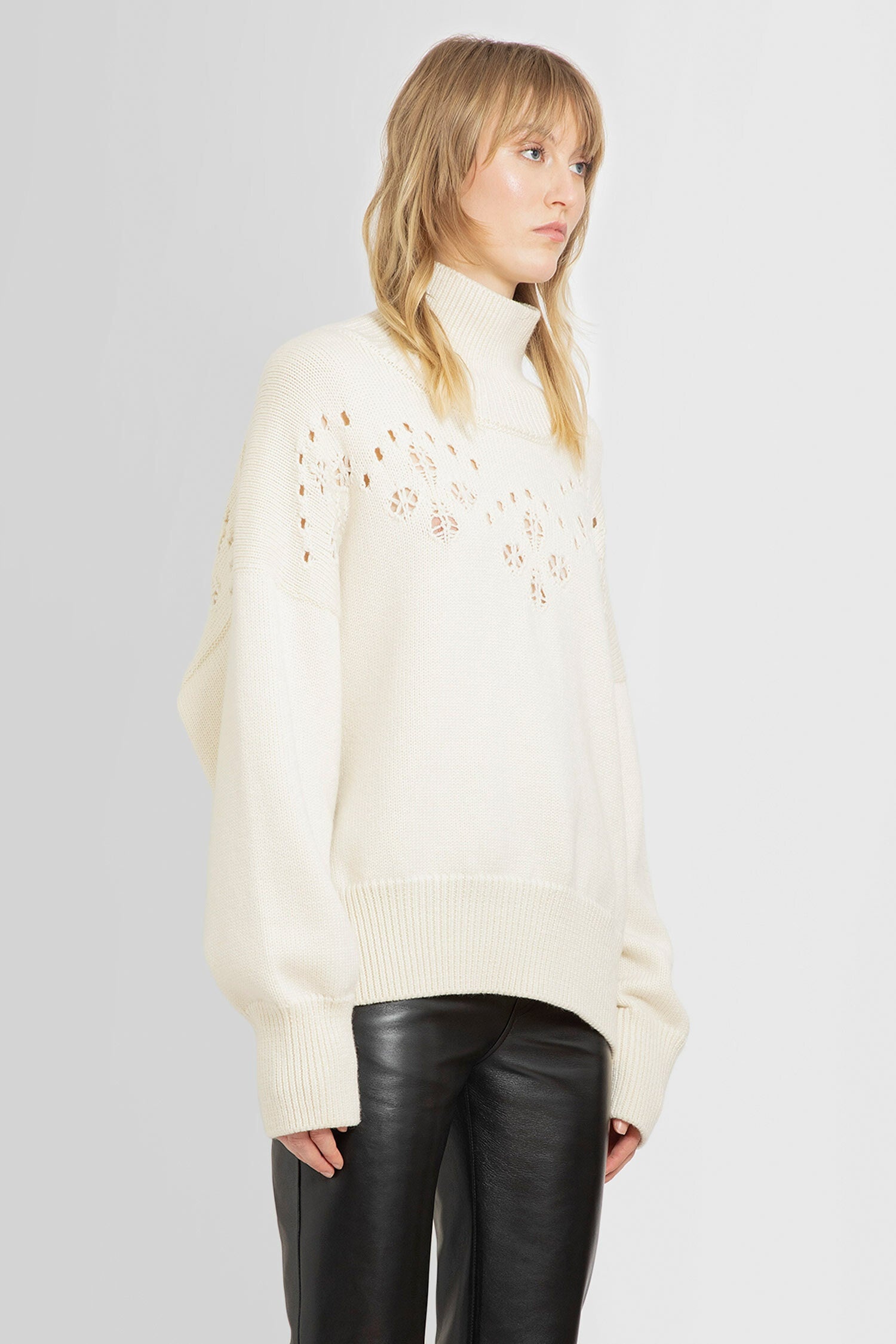 CHLOÉ WOMAN WHITE KNITWEAR - 2