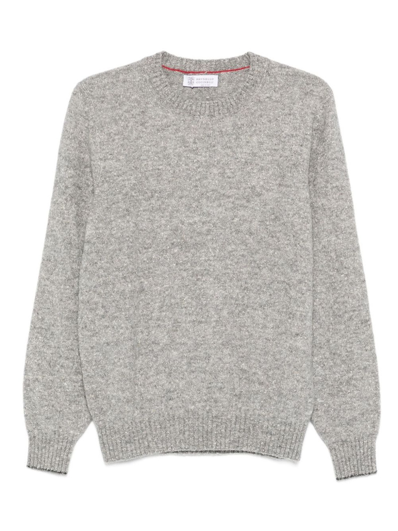 crew-neck long-sleeve sweater 1