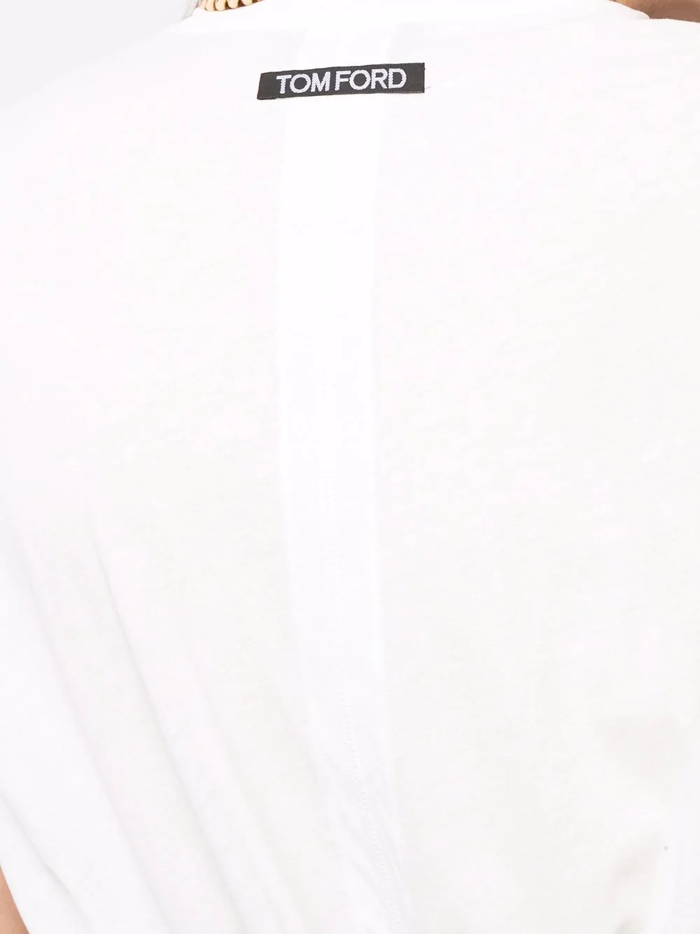 short-sleeve cotton T-shirt - 5