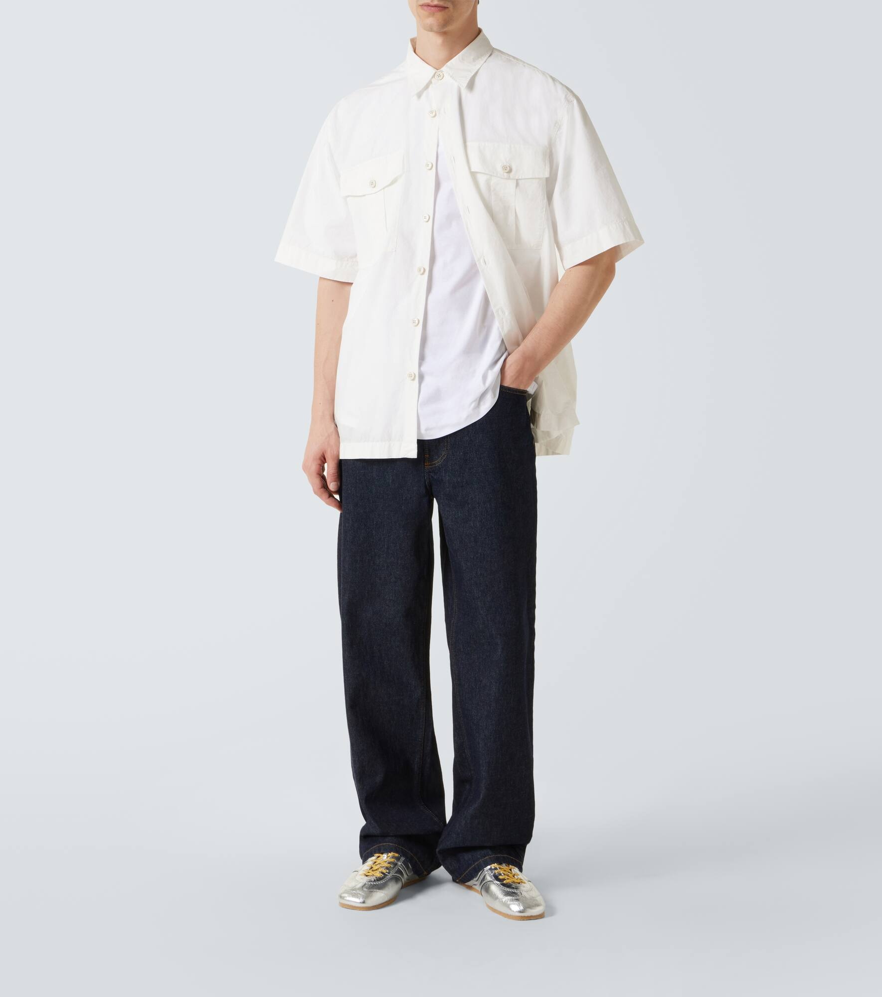 Cotton canvas shirt - 2