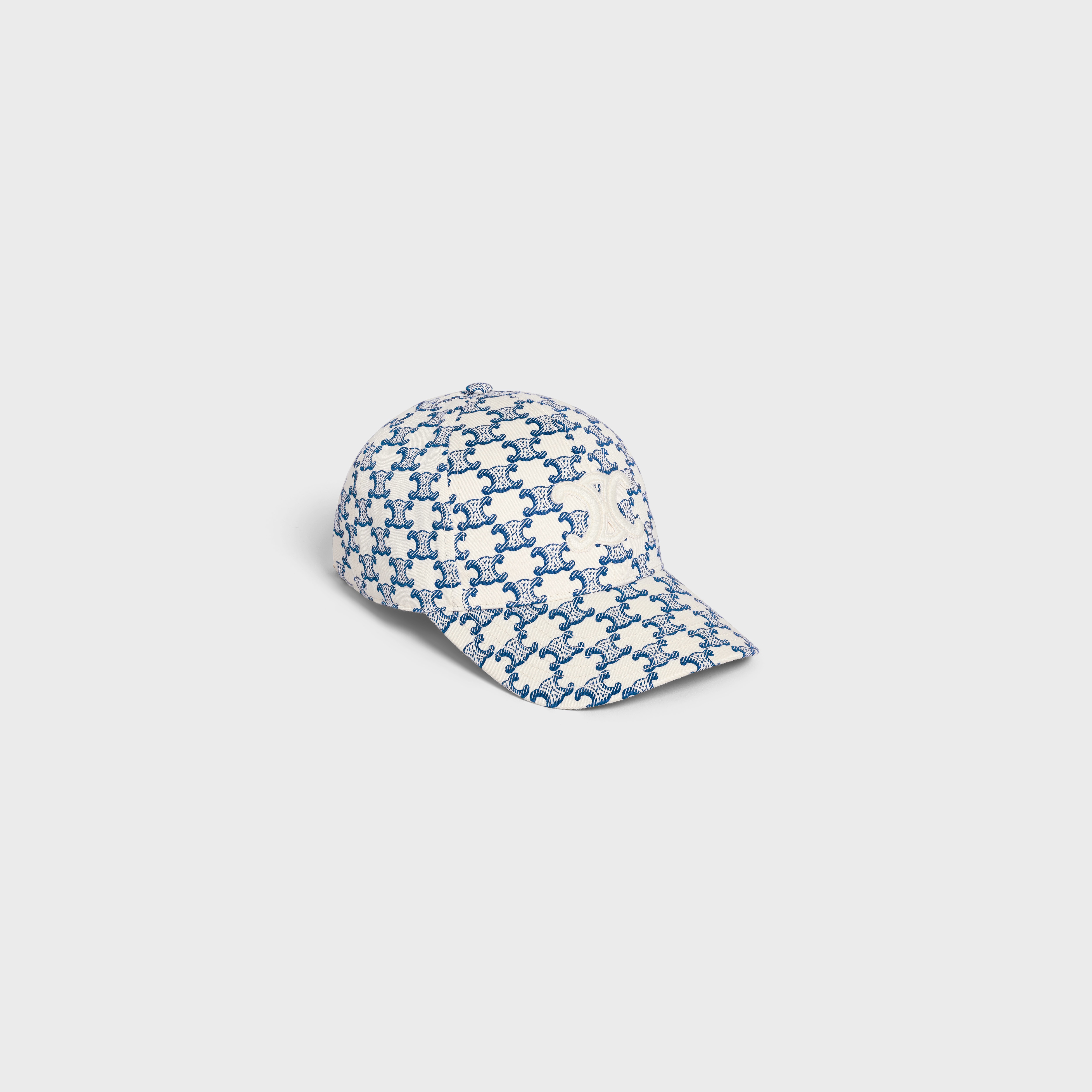 baseball cap in monogram cotton - 1
