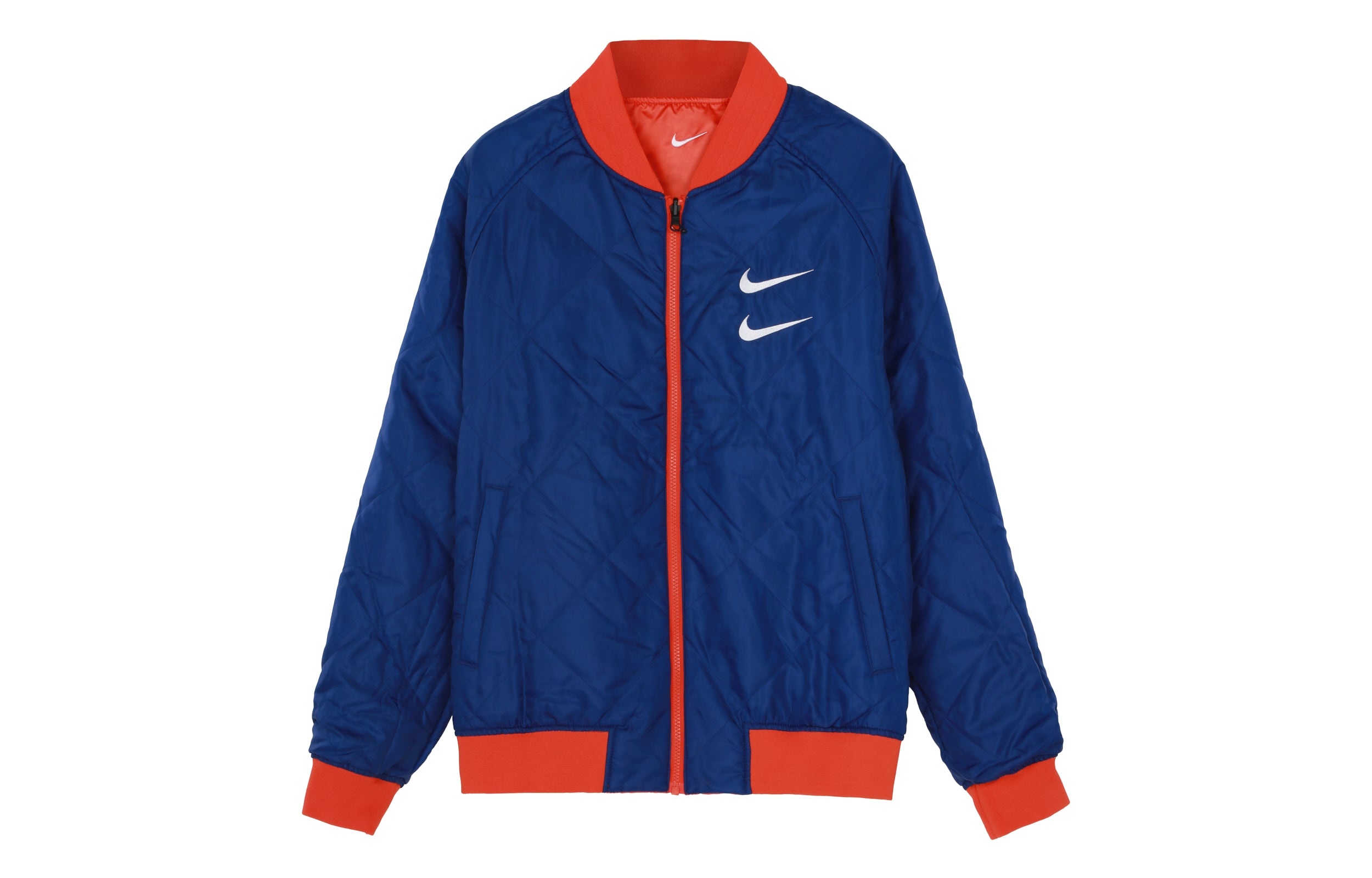 Nike Swoosh Bmber Reversible Jacket Men Orange CJ4876-891 - 3