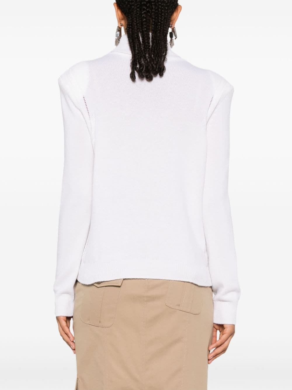 turtleneck cashmere sweater - 4