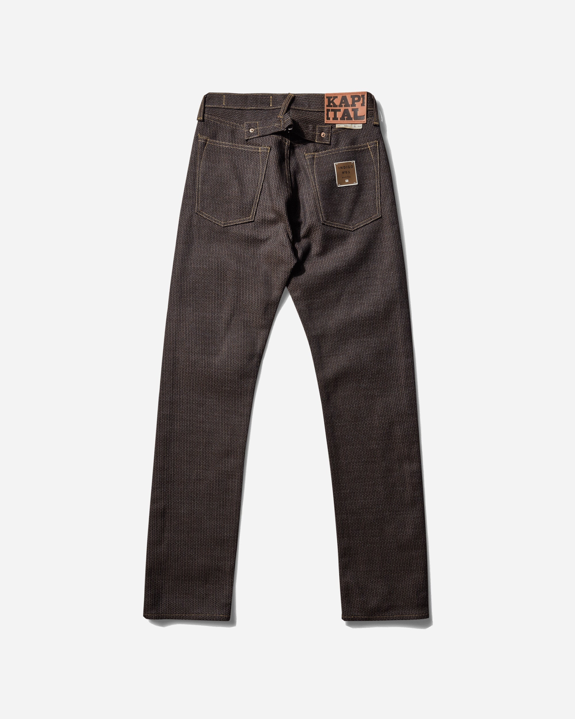 Men's Century Denim 5P Monkey Cisco Pants Persimmon / Indigo - 2