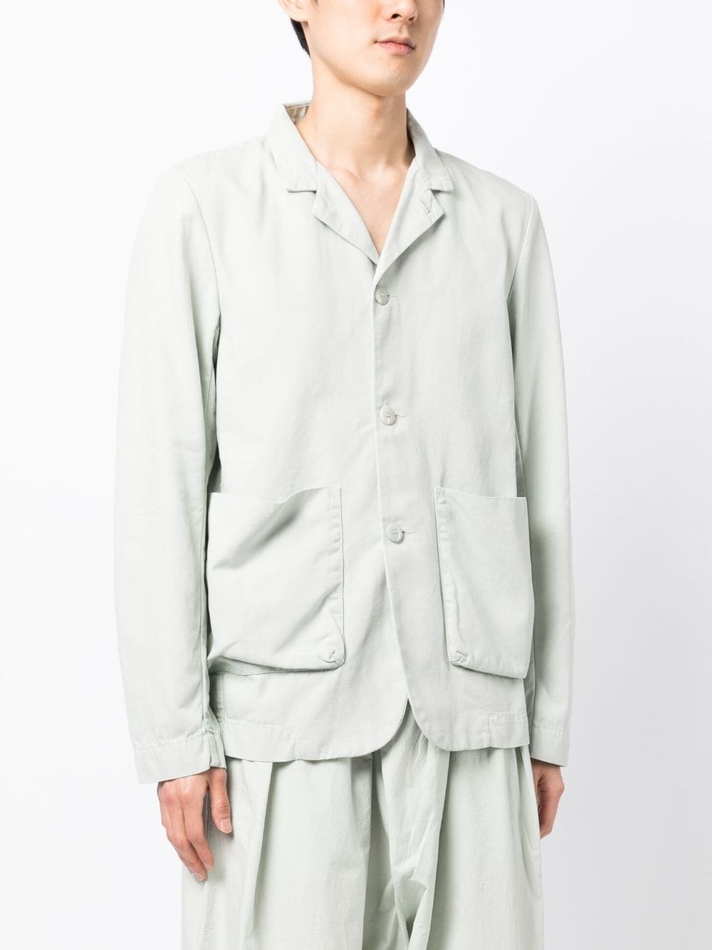 pockets cotton jacket - 3