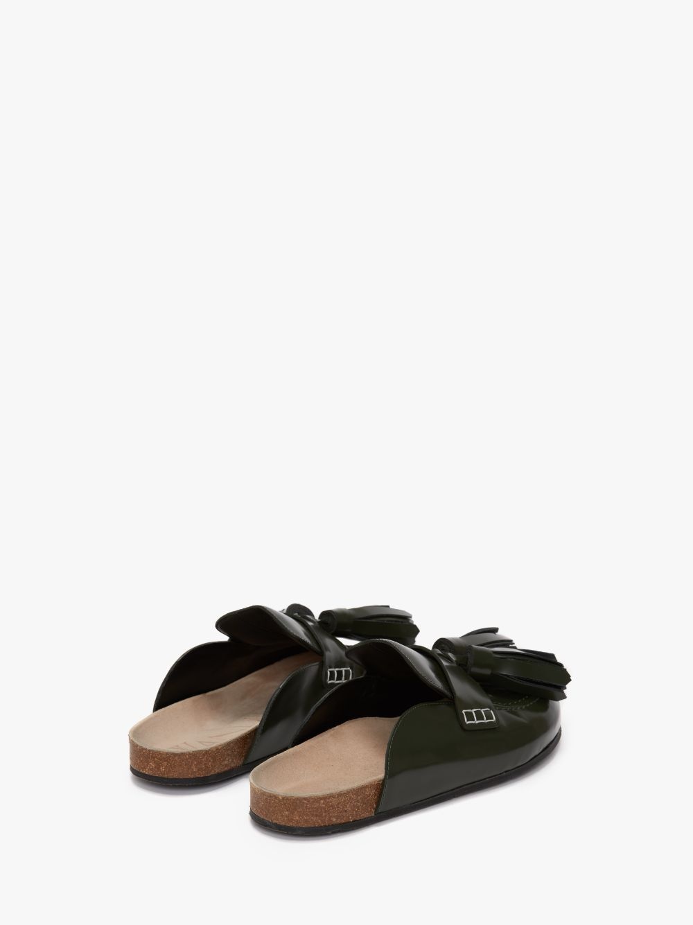 TASSEL LOAFER LEATHER MULES - 3