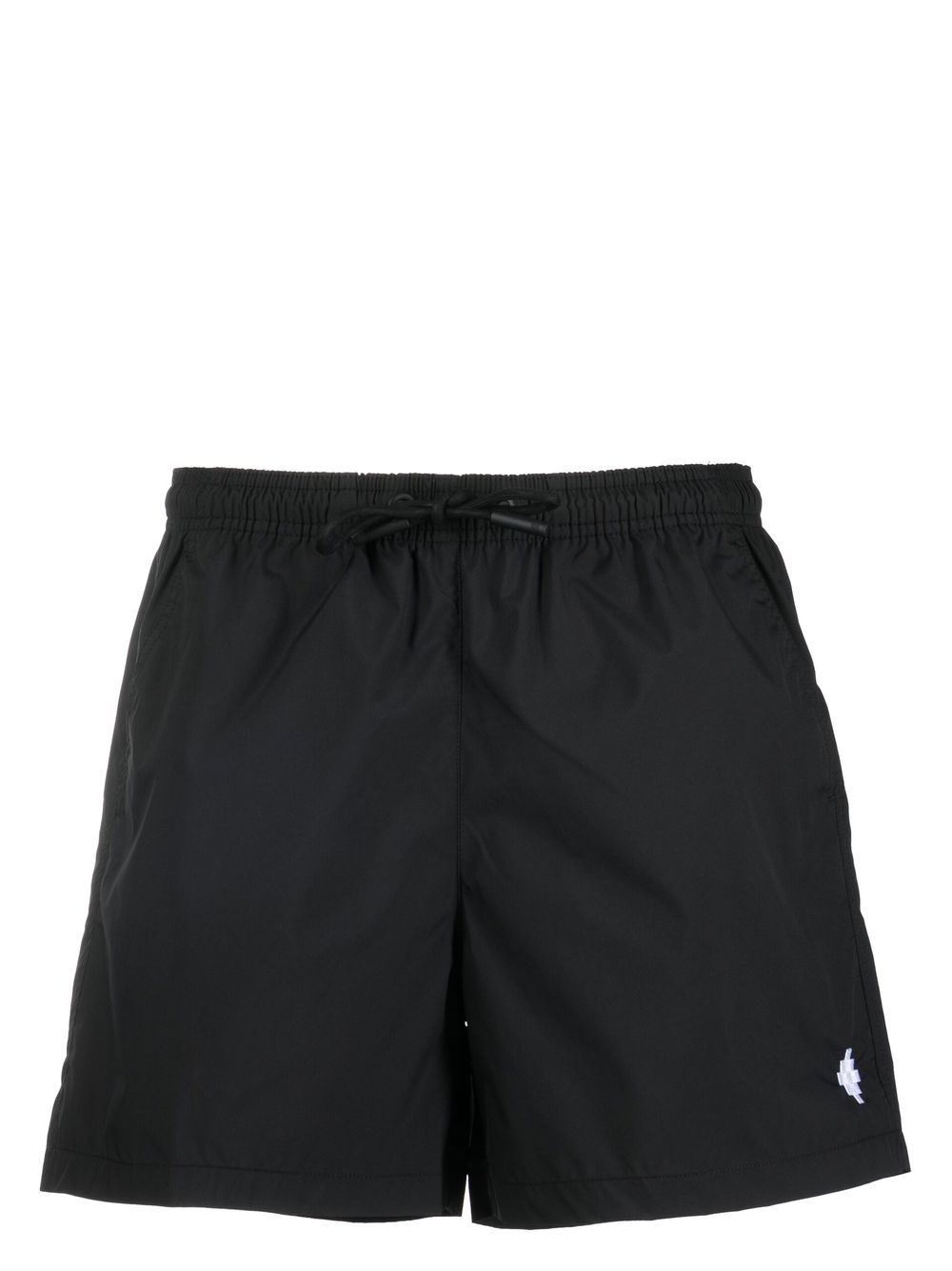 knee-length swimming shorts - 1