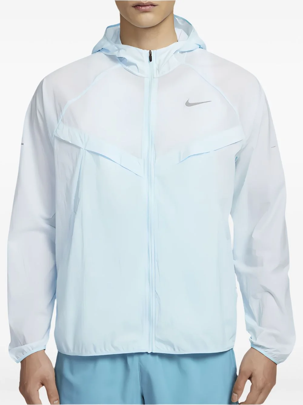 reflective-logo jacket - 1