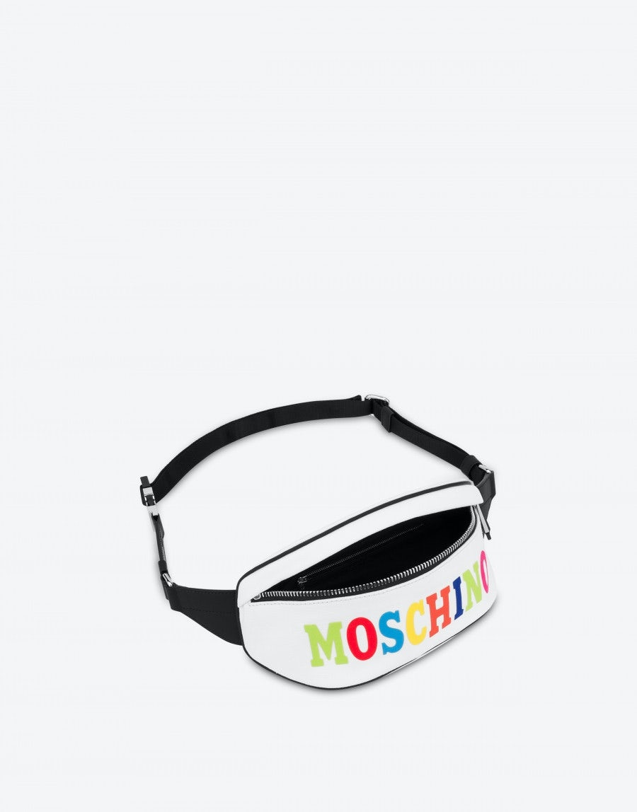 MULTICOLOR LOGO CANVAS WAIST BAG - 3