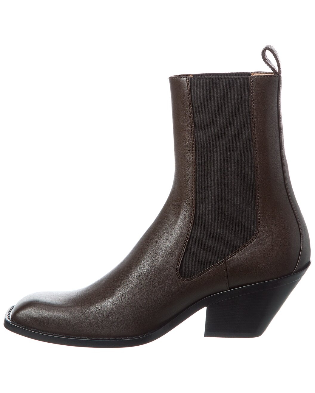 KHAITE Austin Leather Bootie - 2