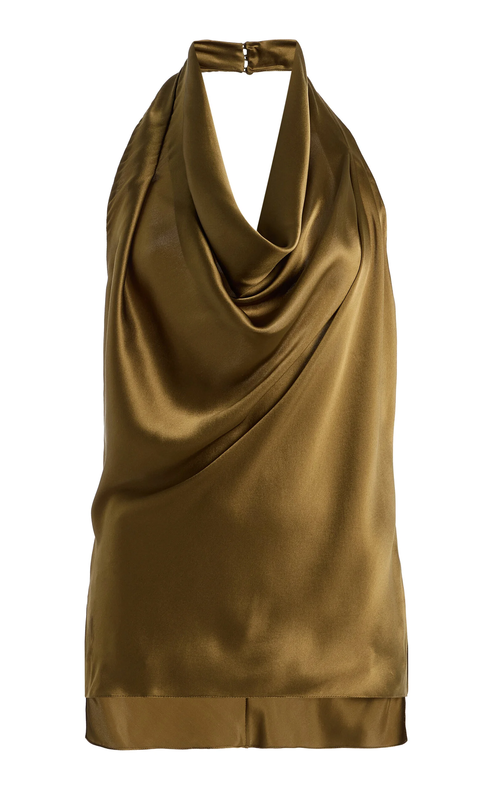 Cusette Silk Charmeuse Top - 1