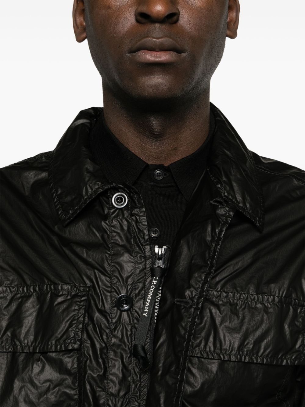 CS II Lens-detail shirt jacket - 5