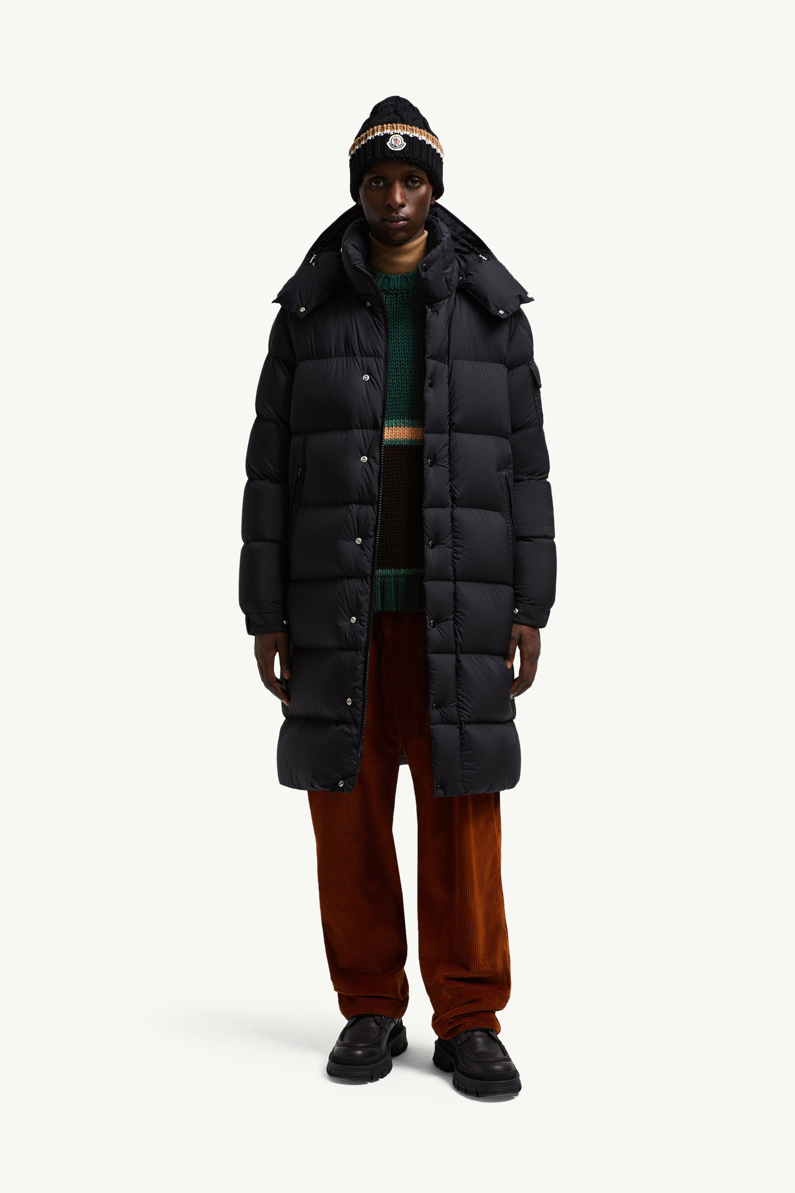 Hanoverian Hooded Long Down Jacket - 2
