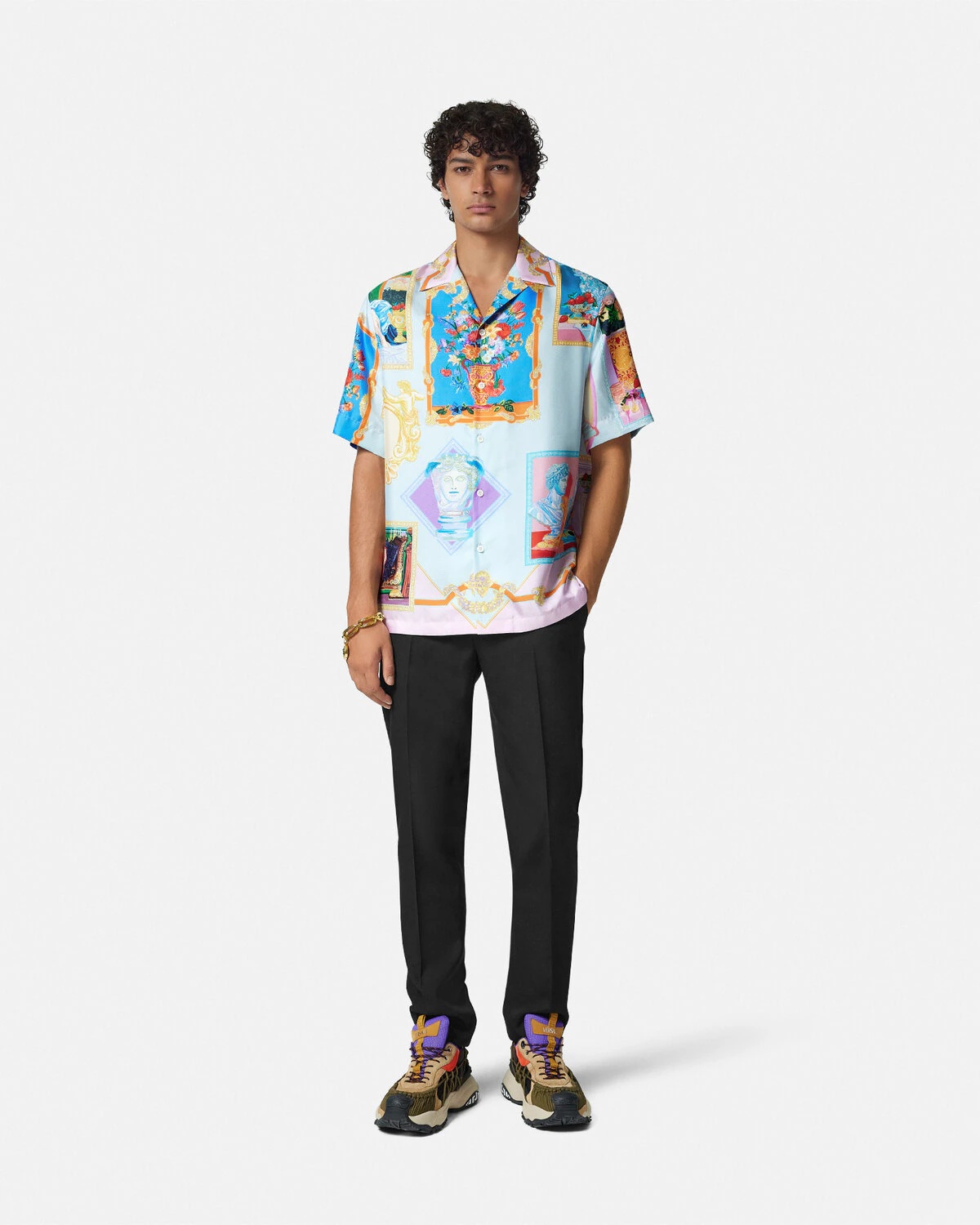 Versace Gallery Silk Shirt - 2
