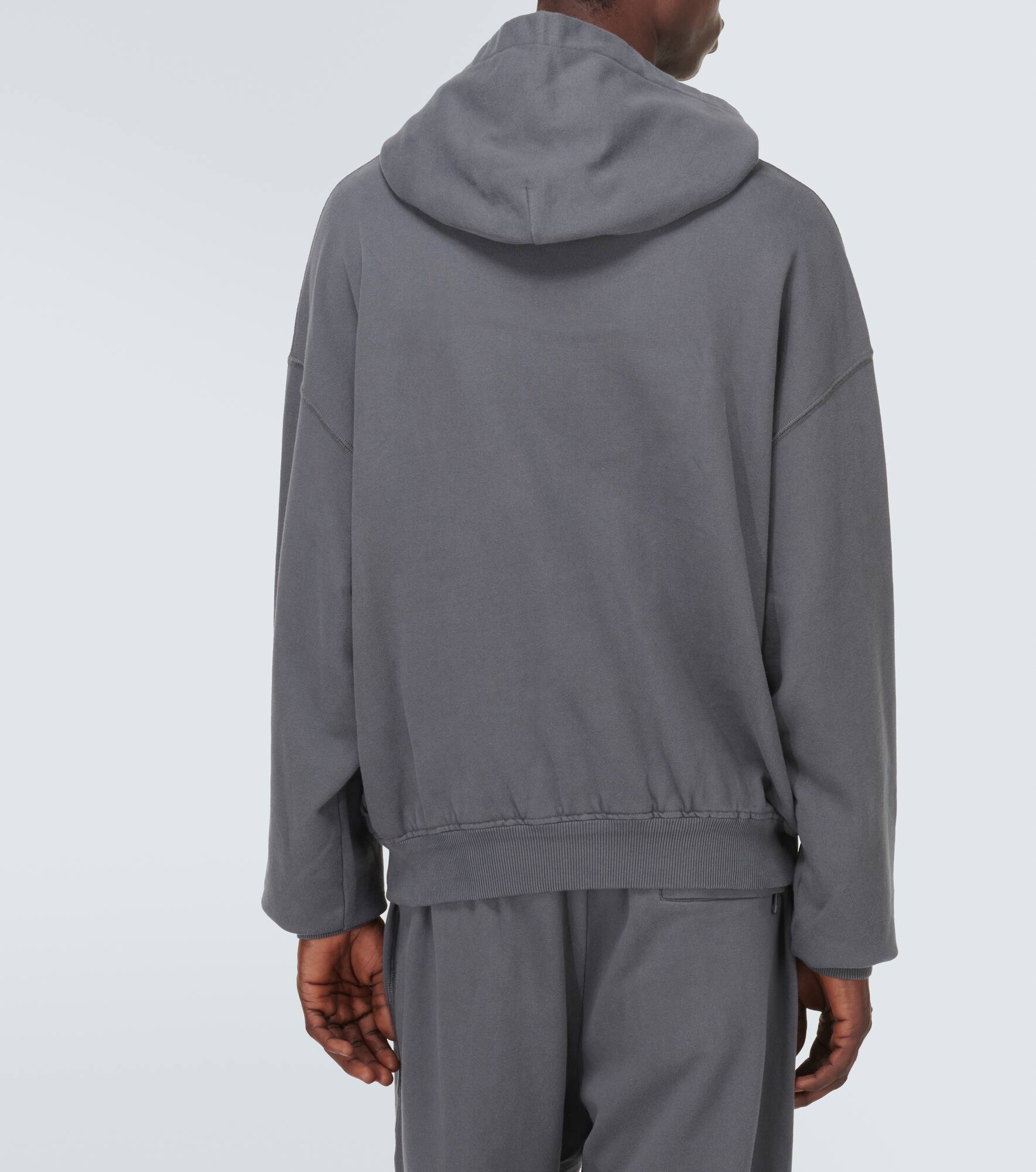Cotton jersey hoodie - 4
