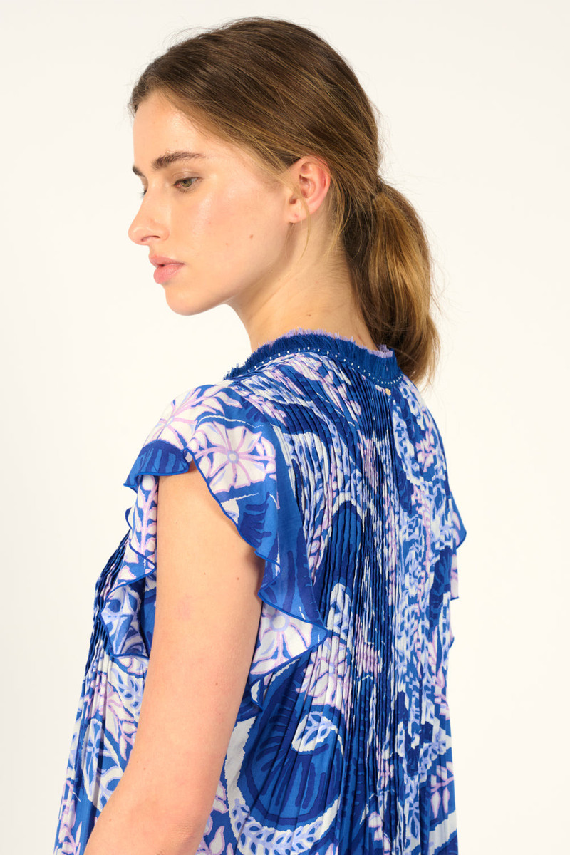 Mini Dress Sasha - Blue Holy Snake 3