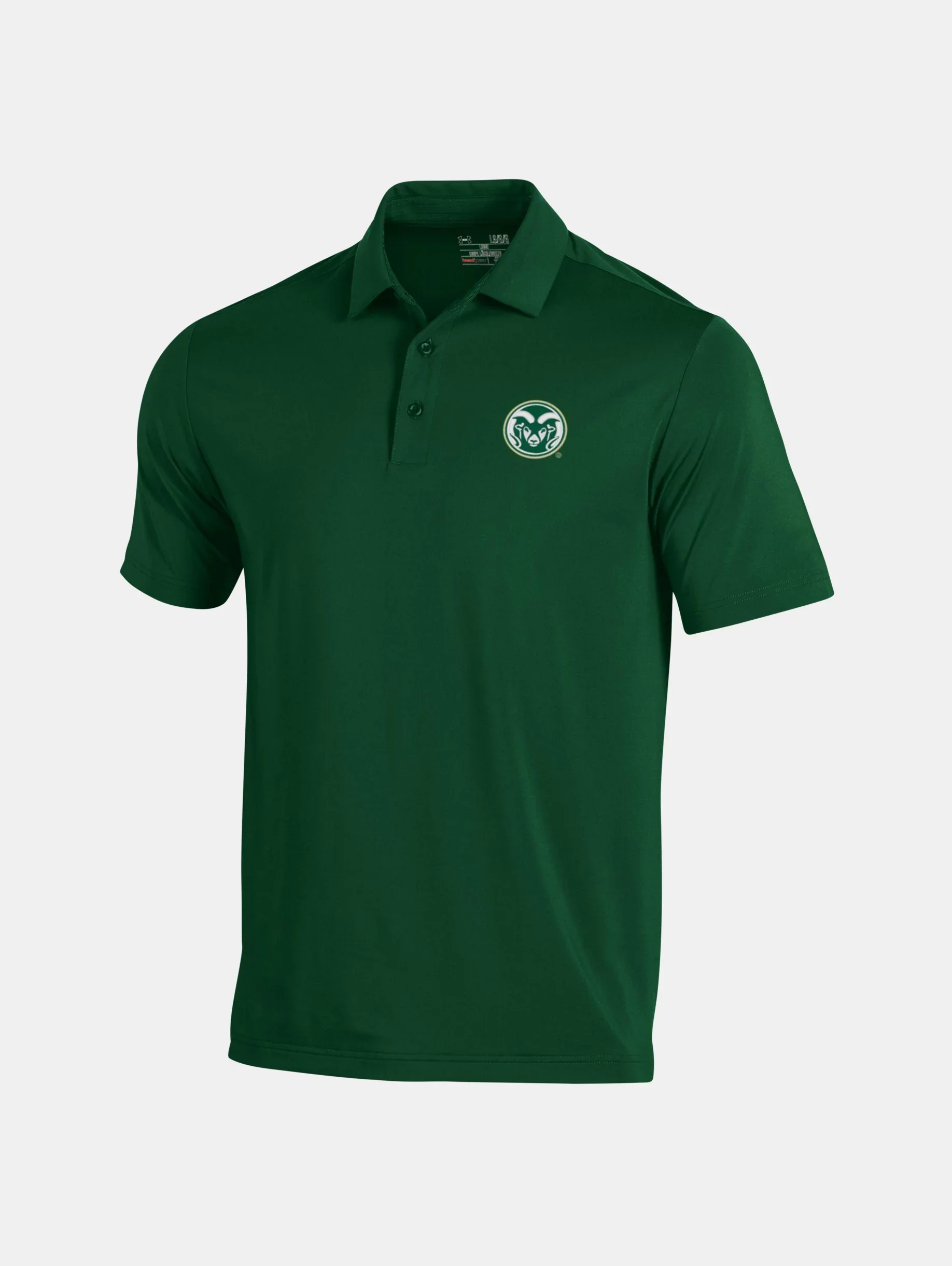 Men's UA Tee 2 Green Collegiate Polo - 1