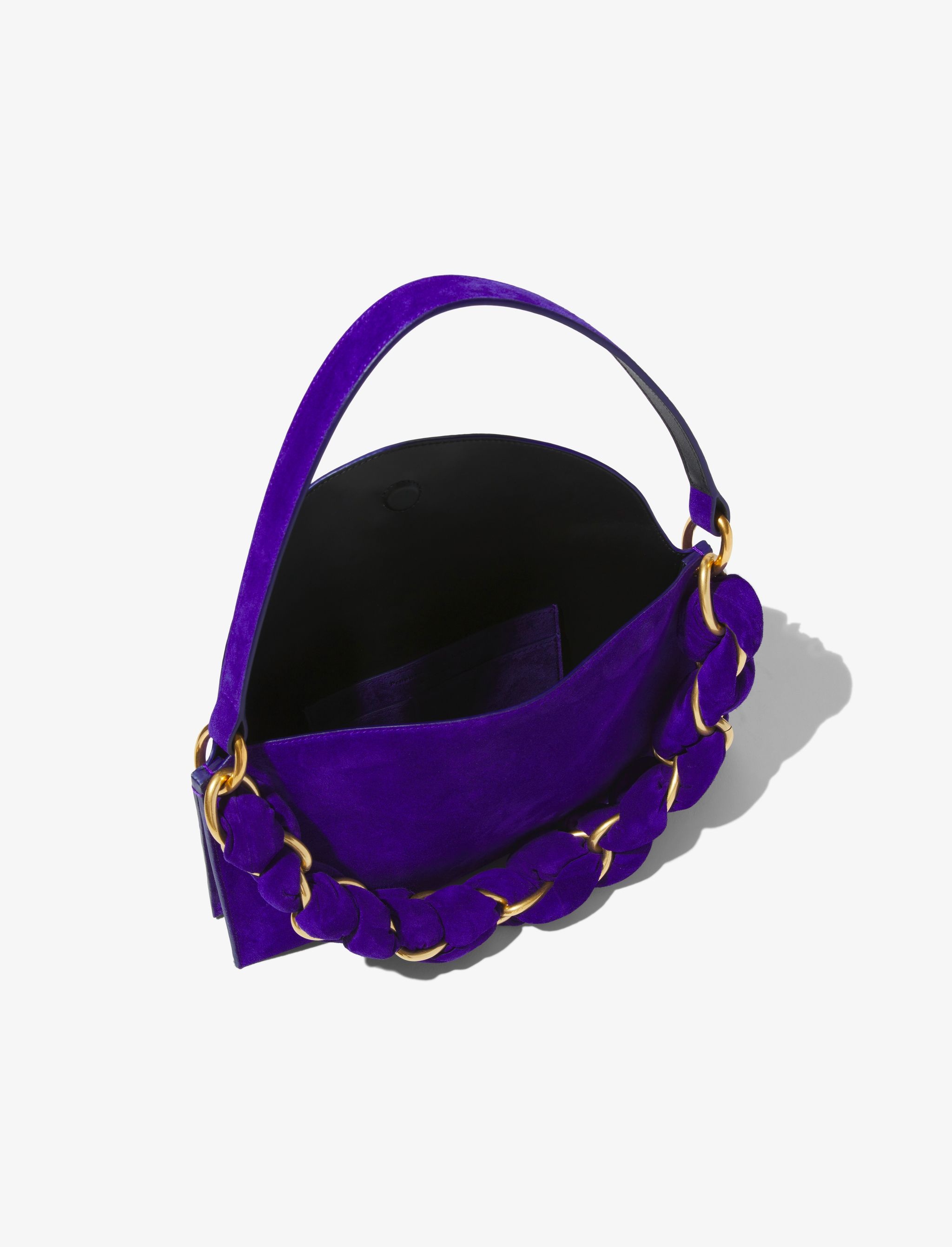 Suede Braid Bag - 5