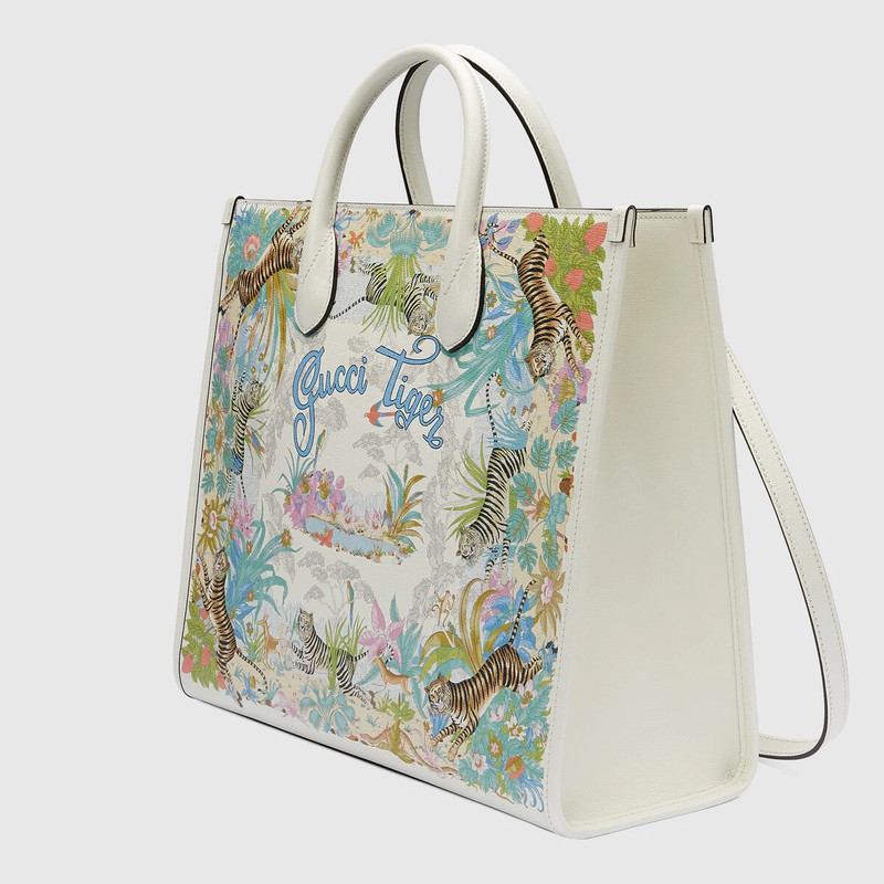 GUCCI Gucci Tiger Medium tote bag outlook