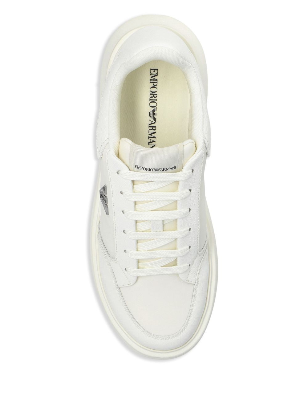 logo patch trainers - 4
