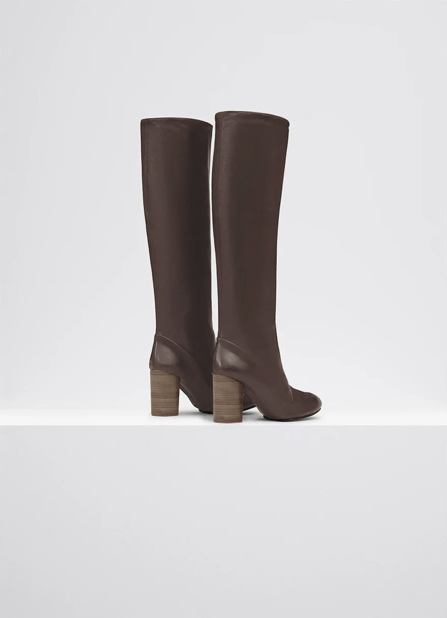 GLOVE BOOTS WITH 80MM HEEL - 4