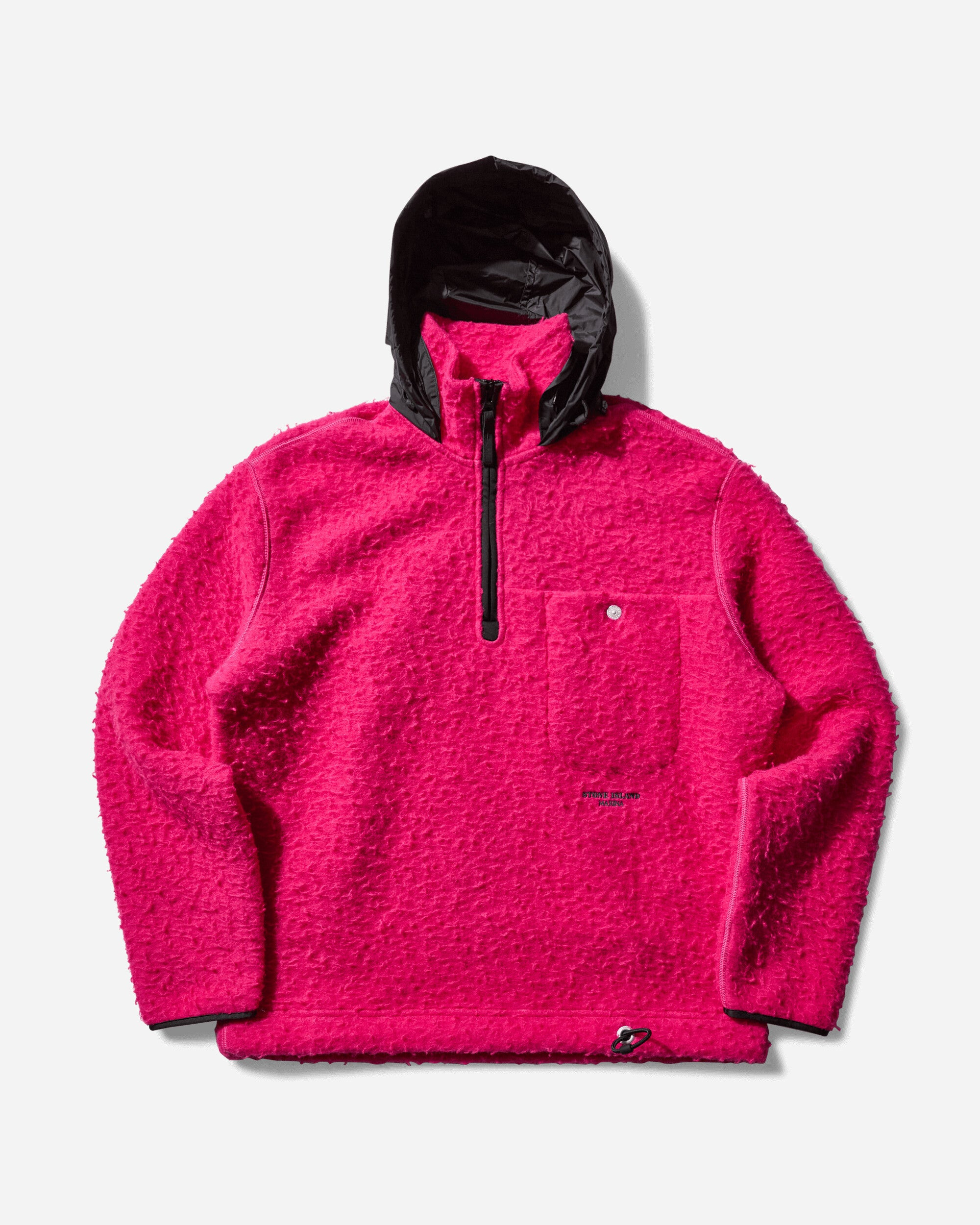 Men's Marina Ratteen Fleece Sweatshirt Fuxia - 1