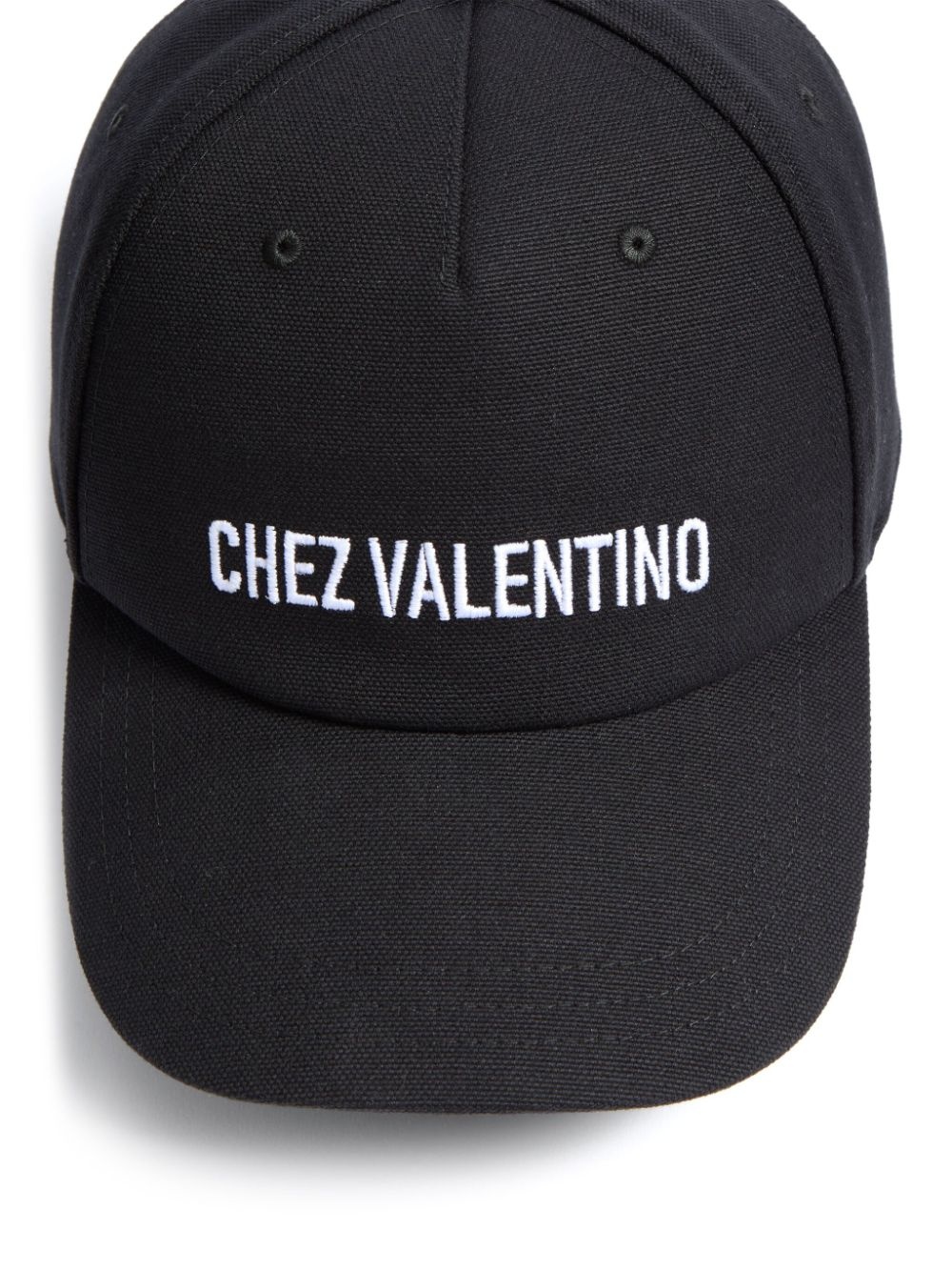 logo-embroidered cap - 4
