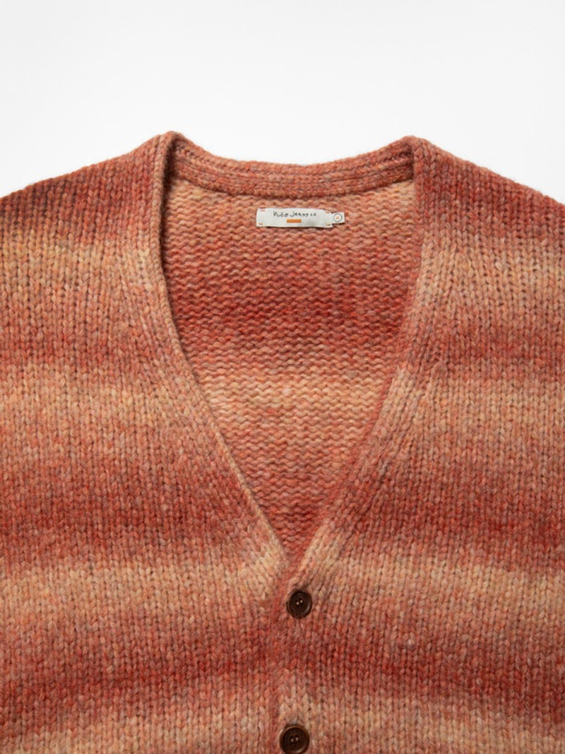 Kent Fuzzy Cardigan Red 4