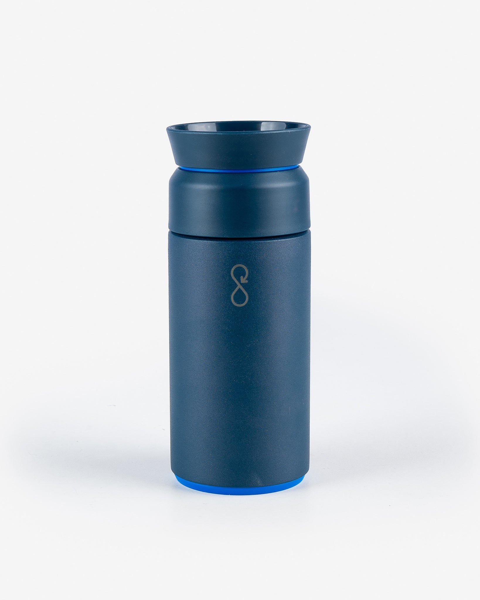 IHxOB-02-BLU Iron Heart x Ocean Bottle 350ml Stainless Steel Brew Flask - 4