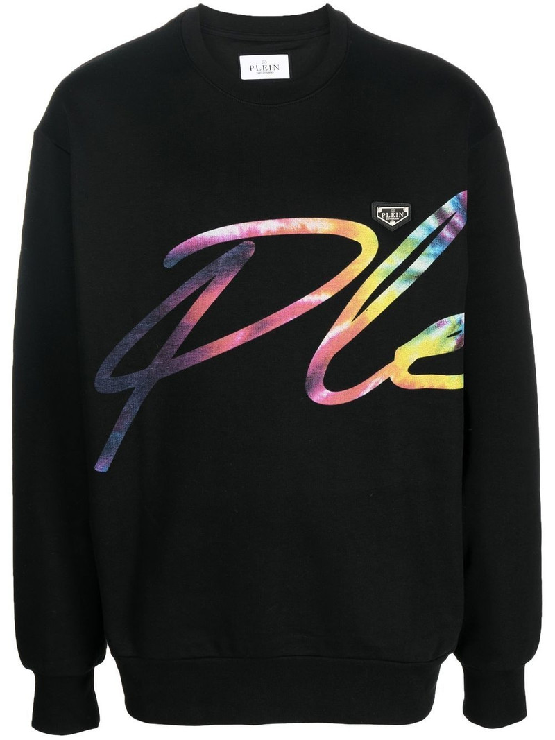 Signature logo-print sweatshirt 1