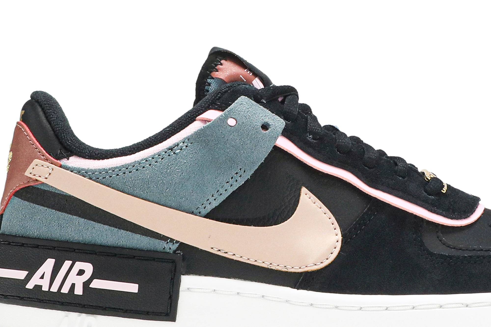 Wmns Air Force 1 Shadow 'Black Light Arctic Pink' - 2