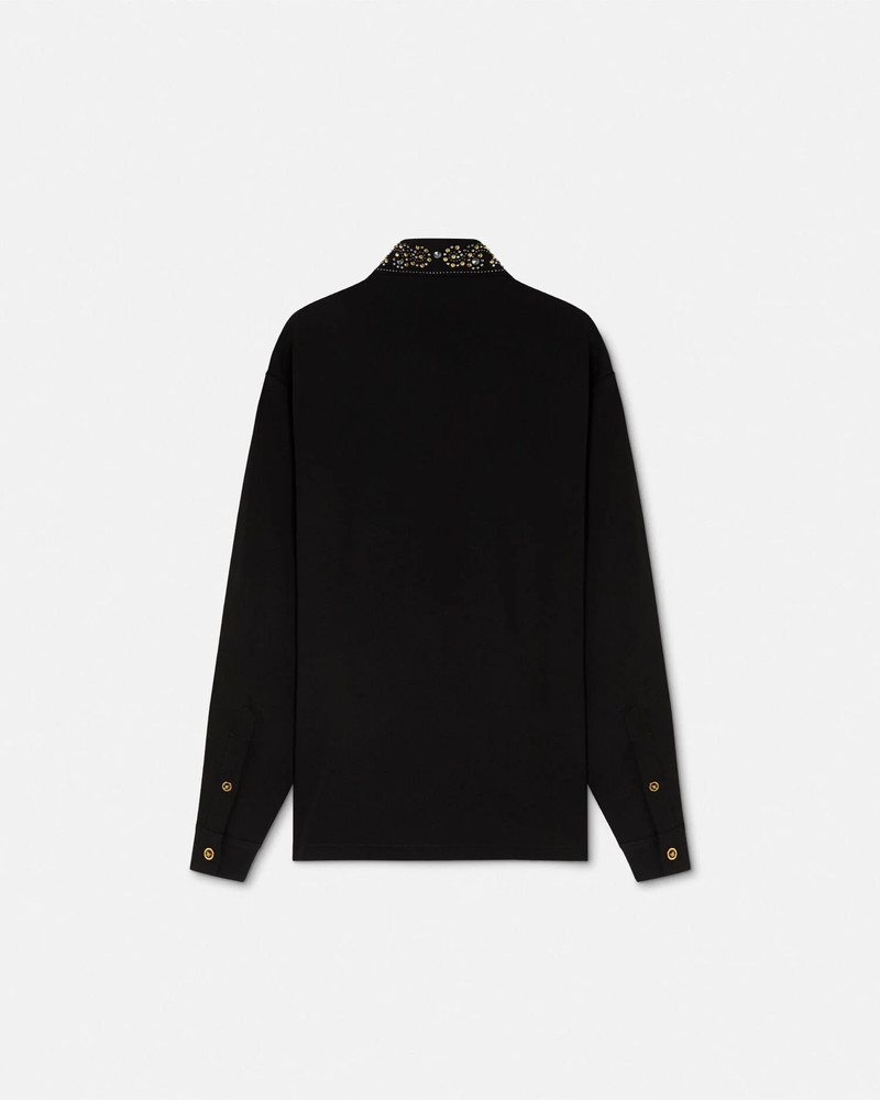 Studded Wool Overshirt 3