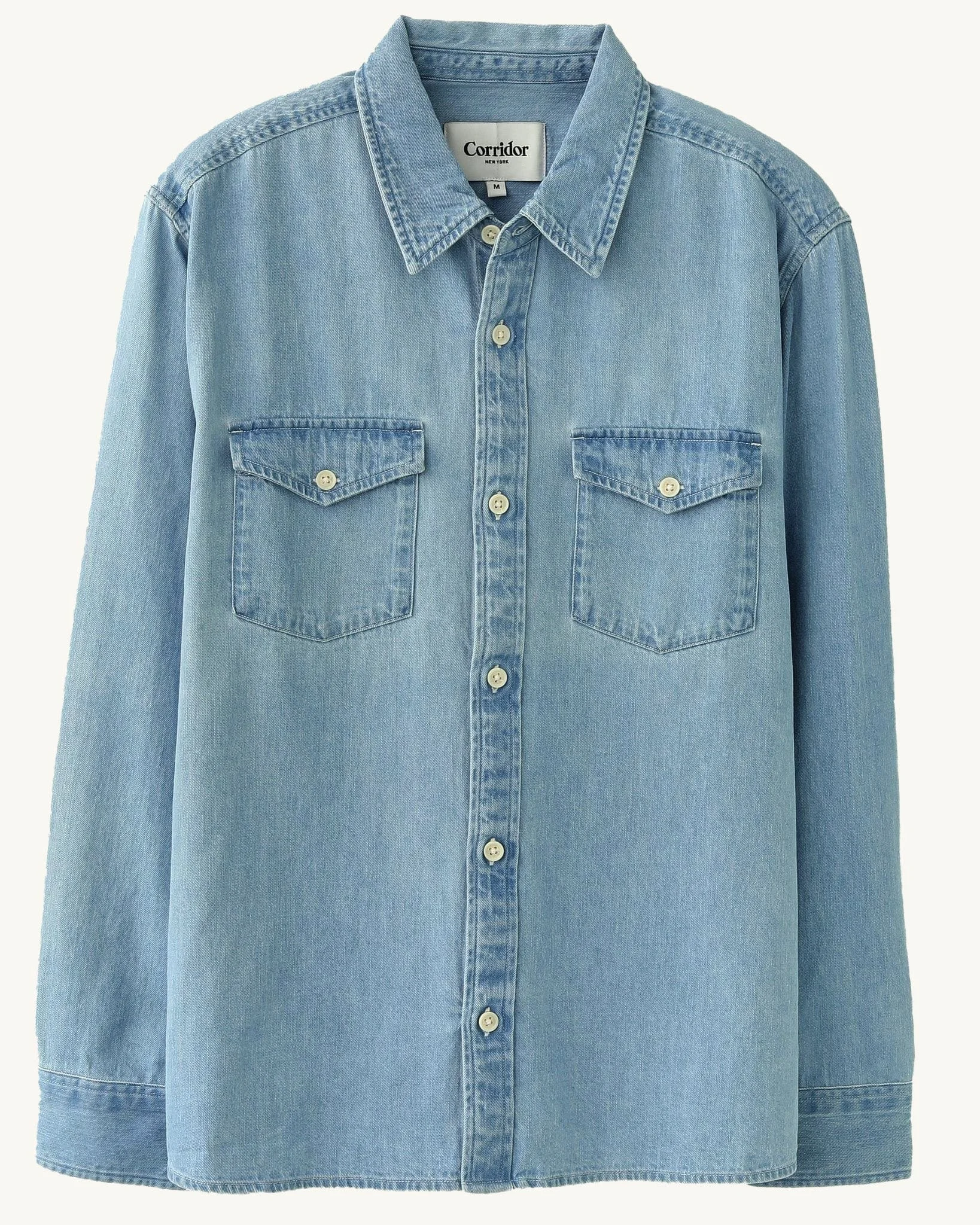 DENIM SHIRT LS - 1