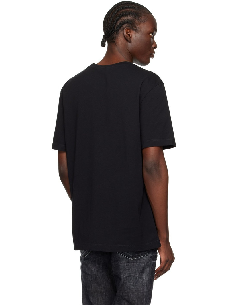 Black Regular Fit T-Shirt 3