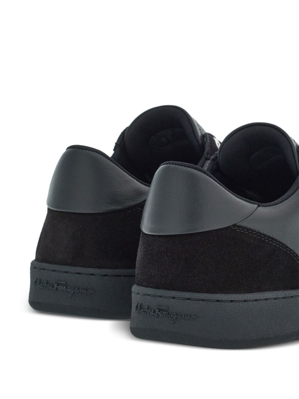 logo-debossed low-top sneakers - 5