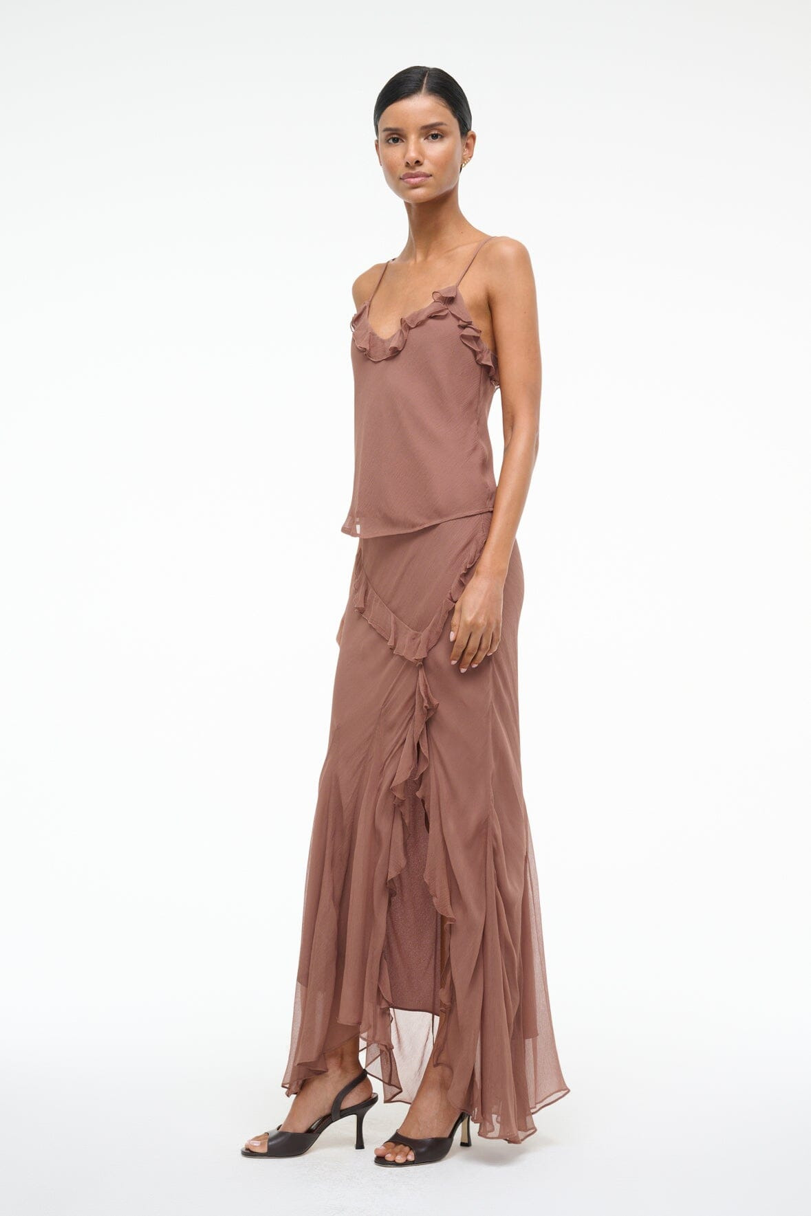 STAUD SELENA TOP MOCHA - 4