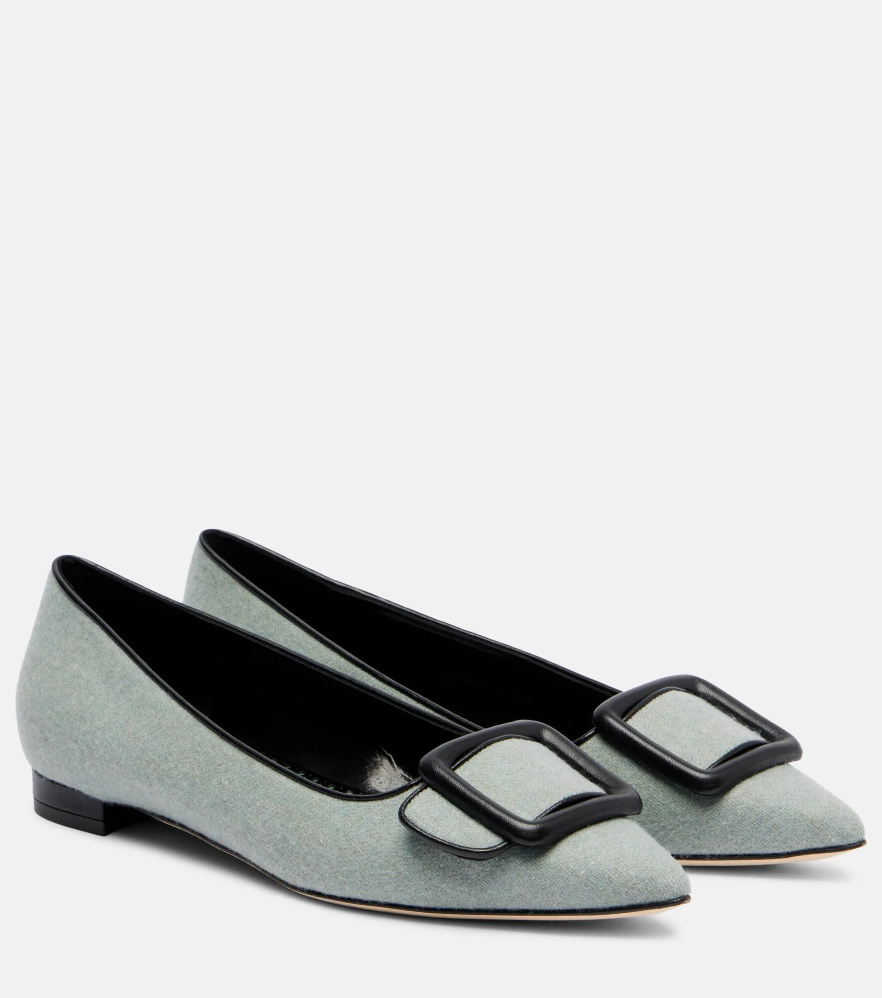 Maysale buckled ballet flats - 1