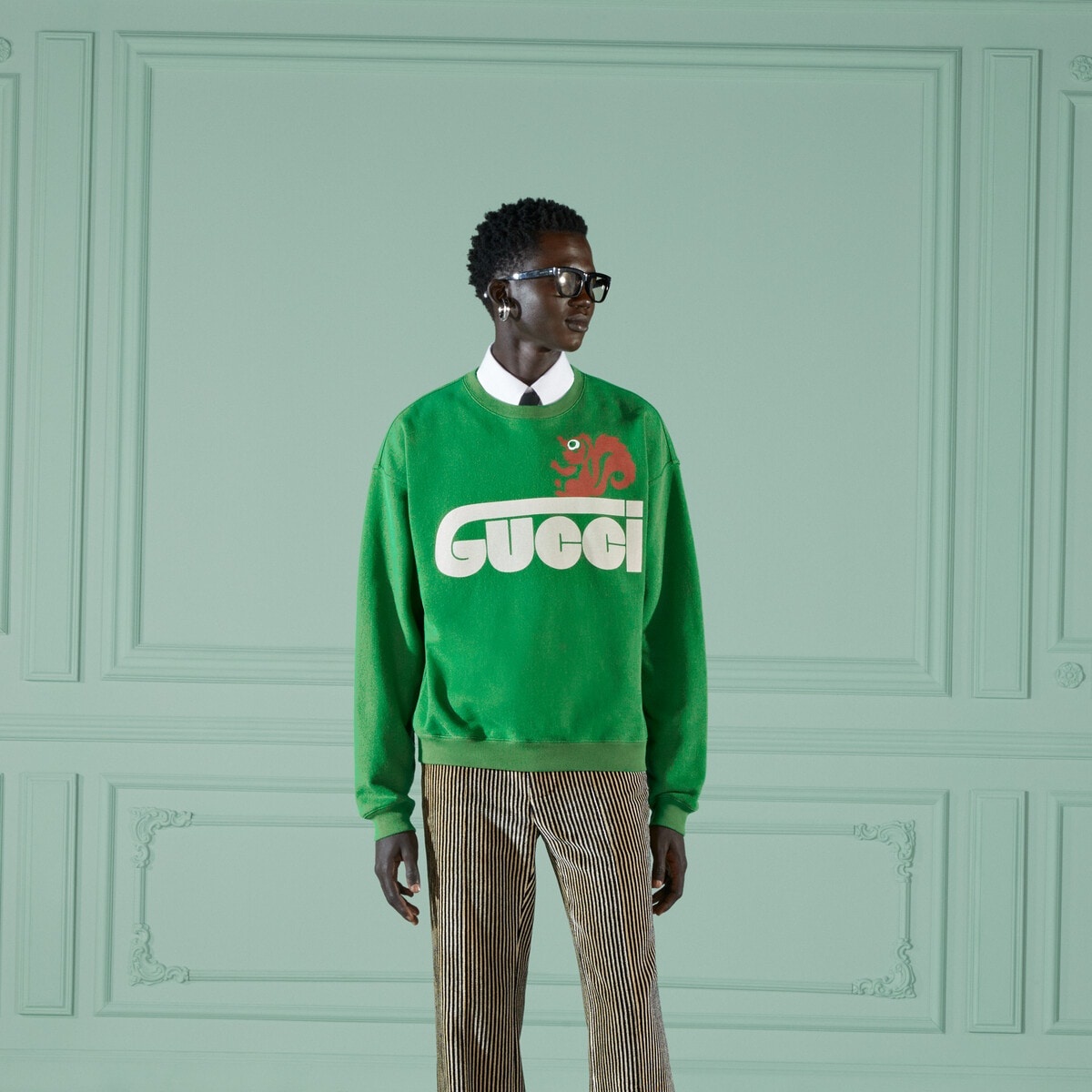 Retro Gucci skunk print sweatshirt - 5