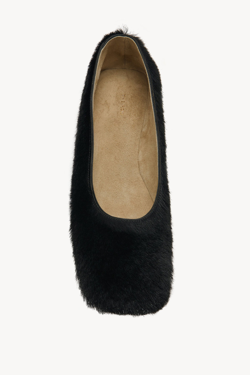 Square Ballet Flat in Pony 3