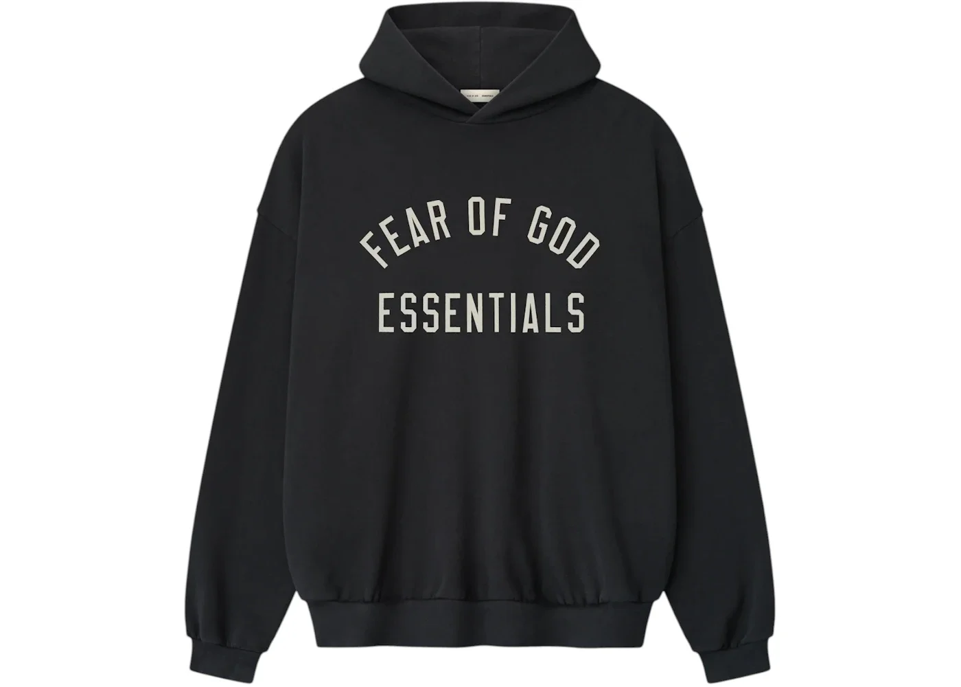Fear of God Essentials 90's Fit Hoodie Vintage Black - 1