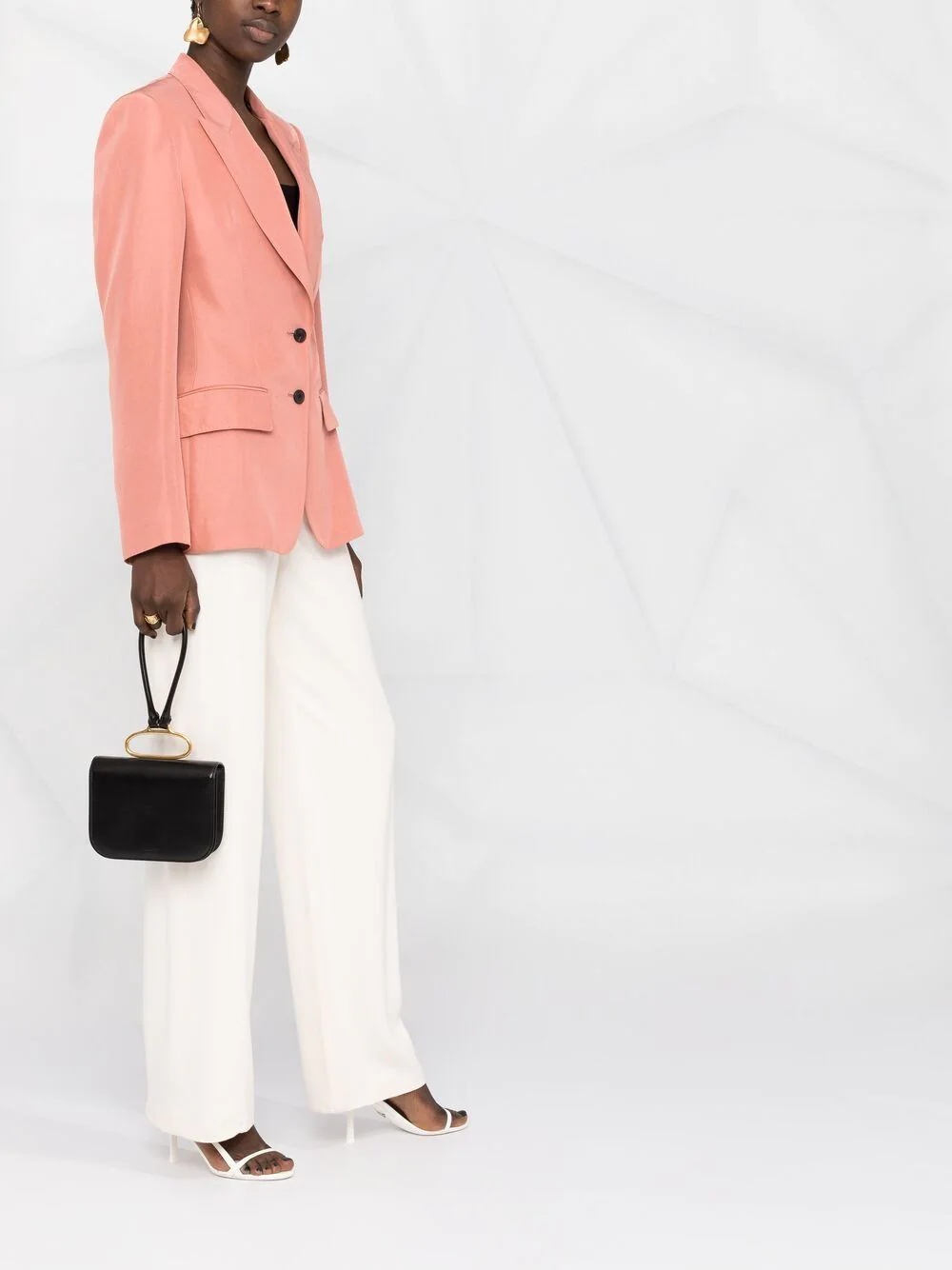 single-breasted tailored blazer - 6