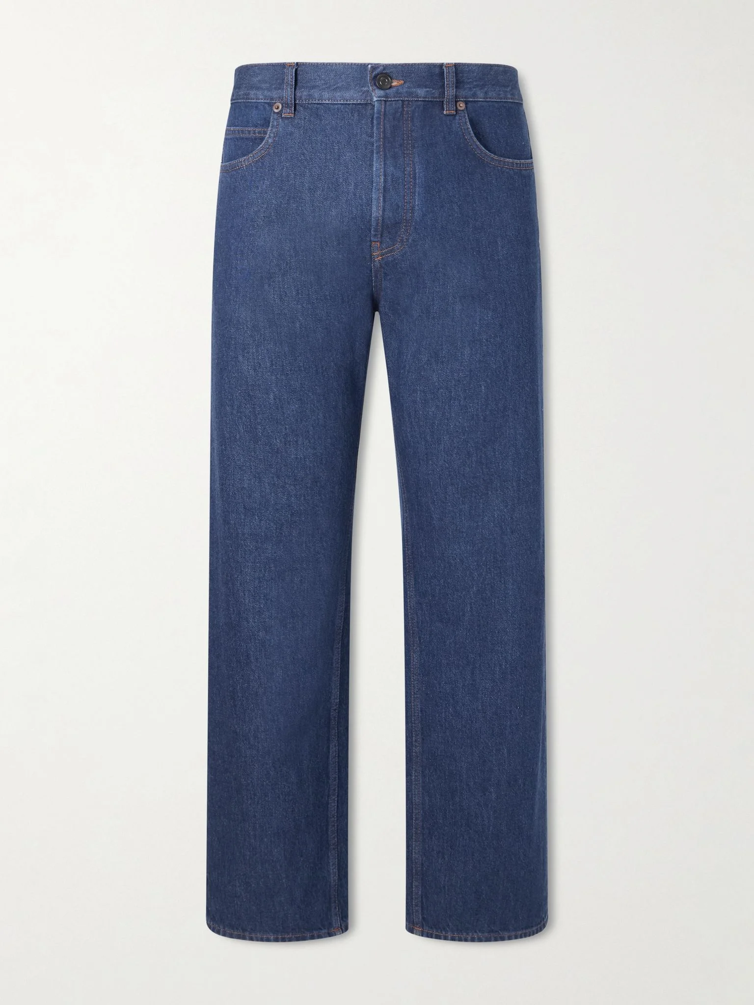 Rossen Straight-Leg Jeans Indigo - 1
