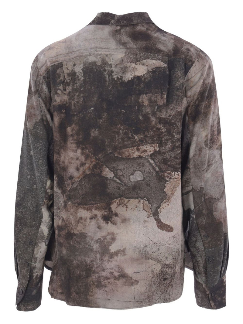 Ziggy Chen buttoned silk shirt outlook