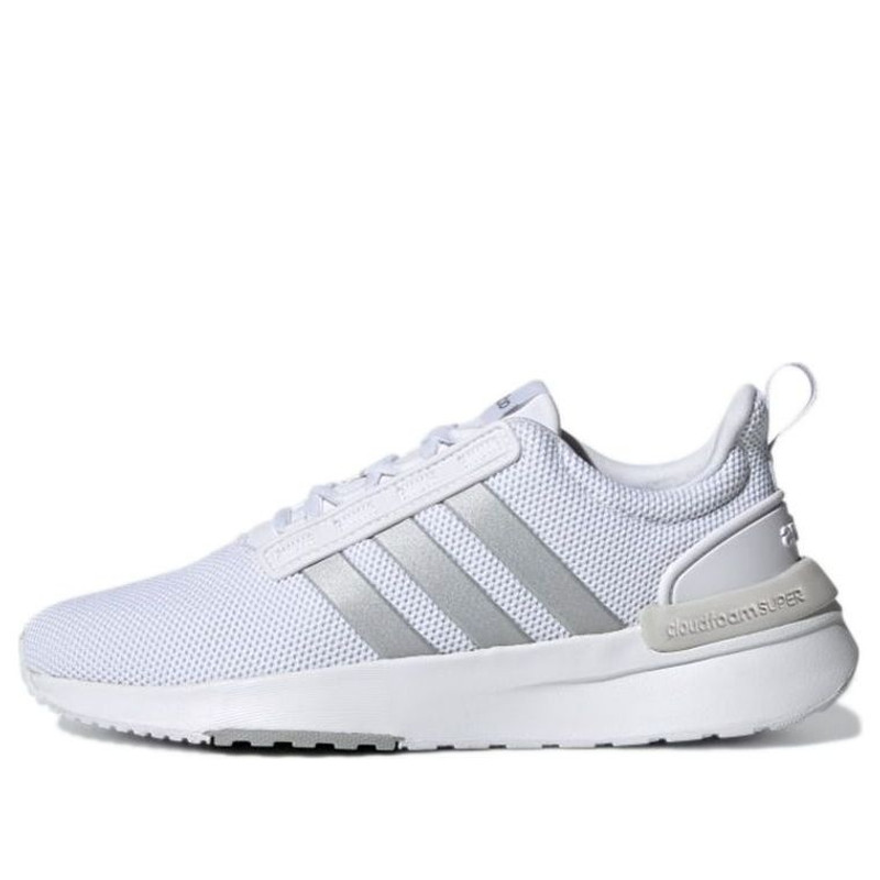 (WMNS) adidas Racer TR21 'White Matte Silver' H00647 - 1