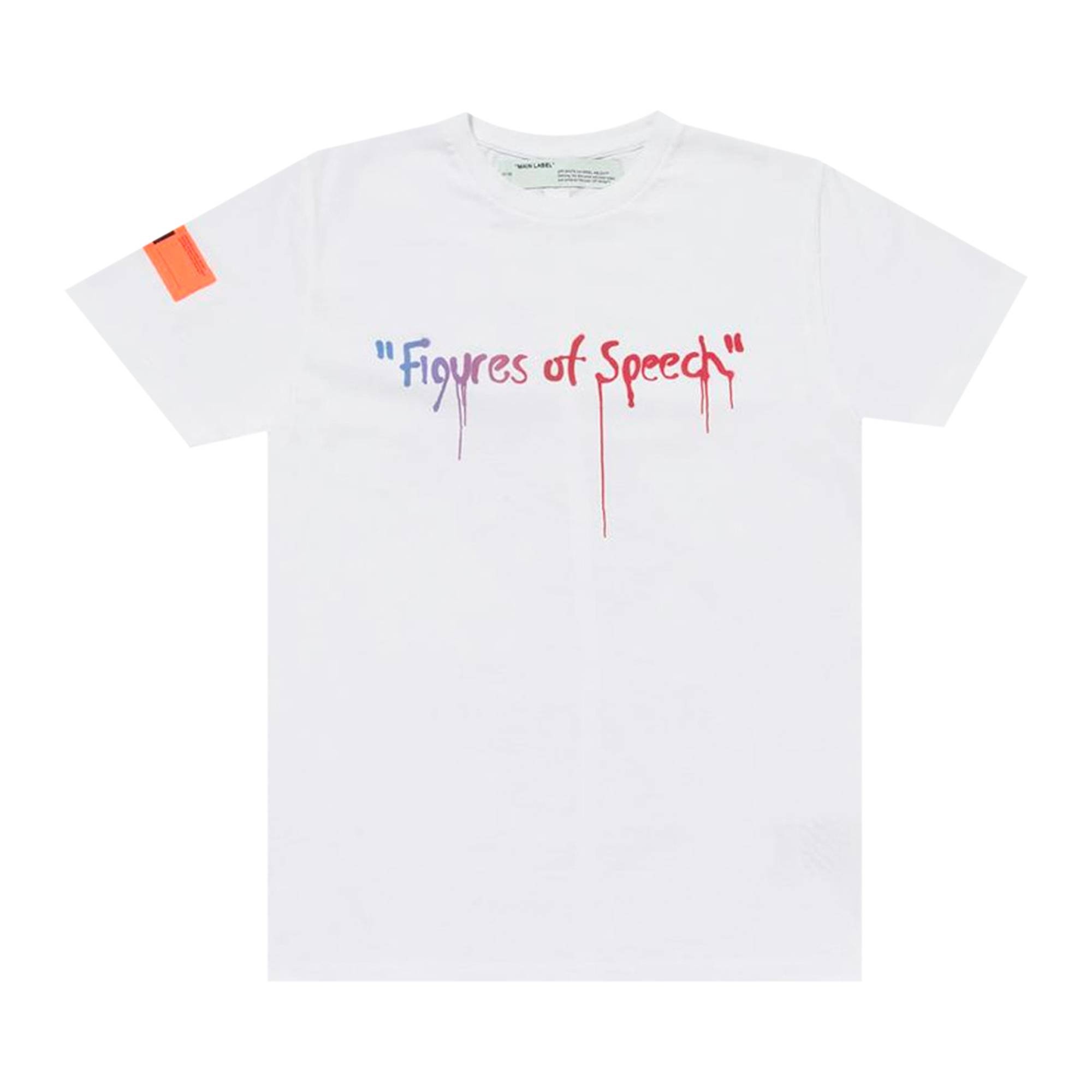 Off-White x Simon Brown MCA Chicago Figures Of Speech T-Shirt 'White' - 1