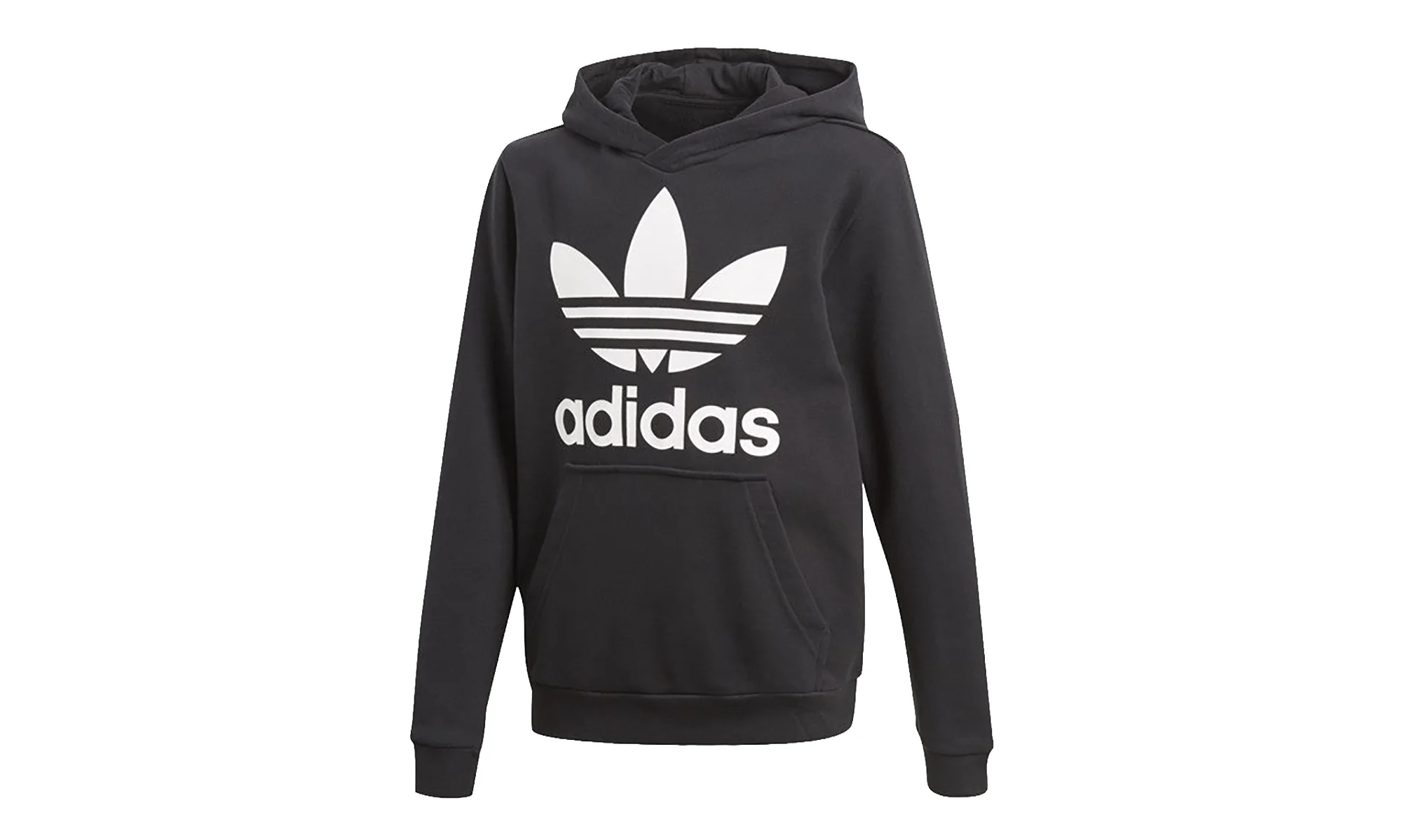 Originals Trefoil Hoodie GS "Black / White" CD6499 - 1