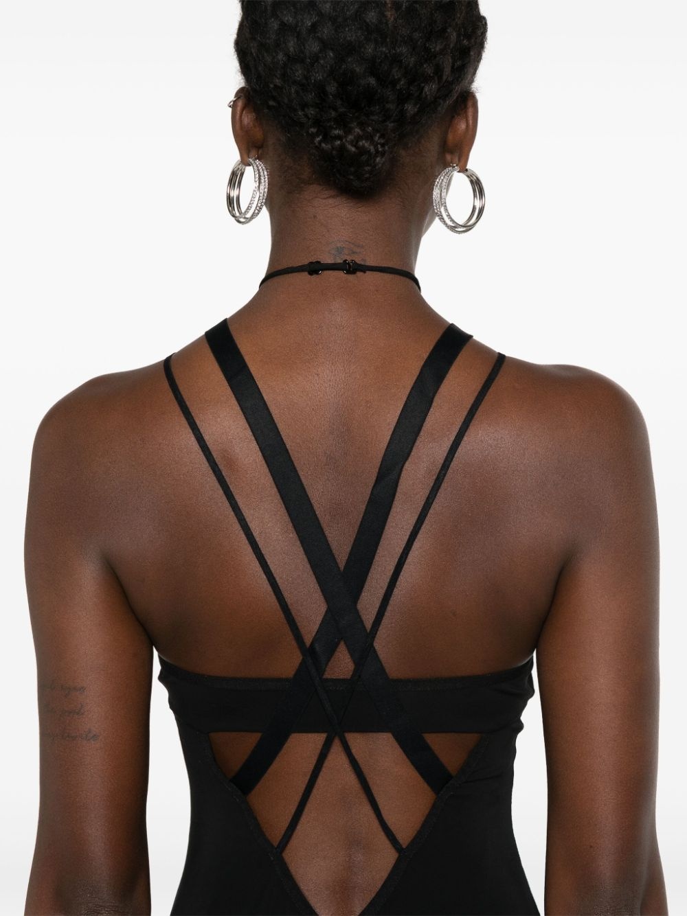 multi-strap maxi dress - 5