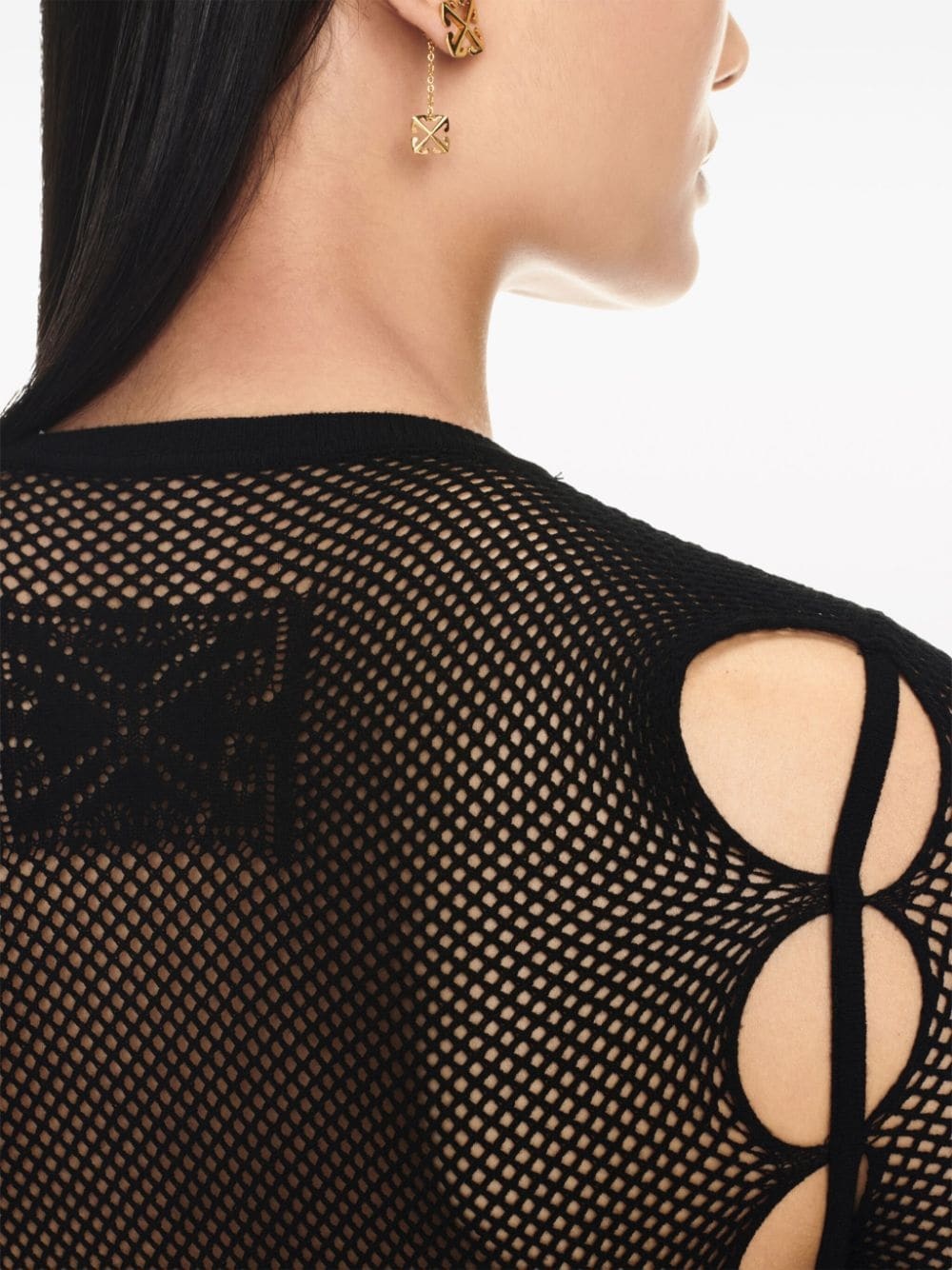 Arrow fishnet top - 5