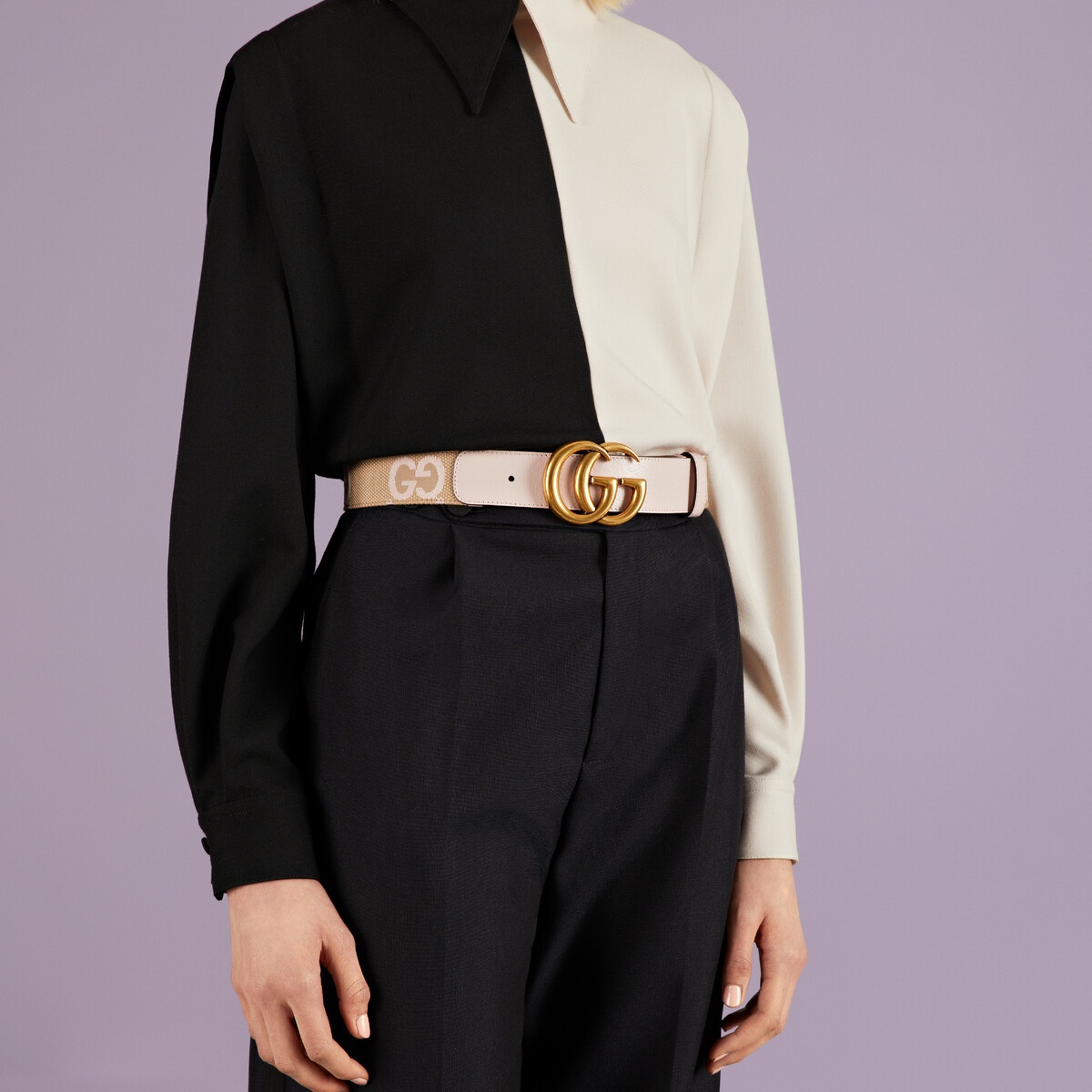GG Marmont belt with jumbo GG - 3