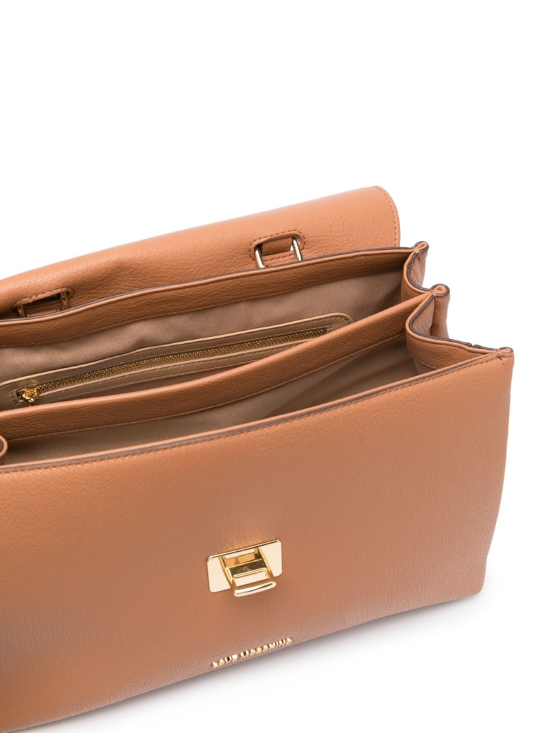 Love Heart Lock faux-leather shoulder bag 5